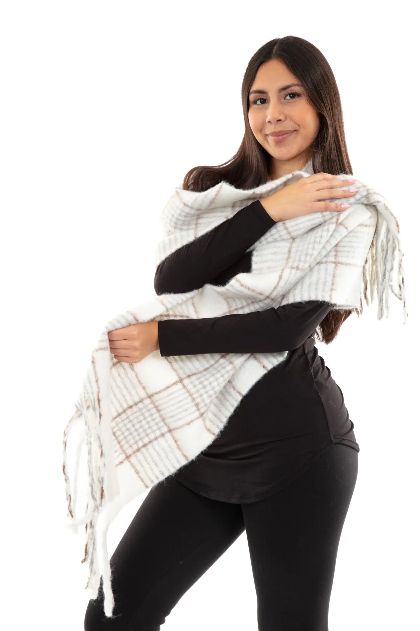 Passion - Bouclé Scarf sold by Just Cozy product image thumbnail 5