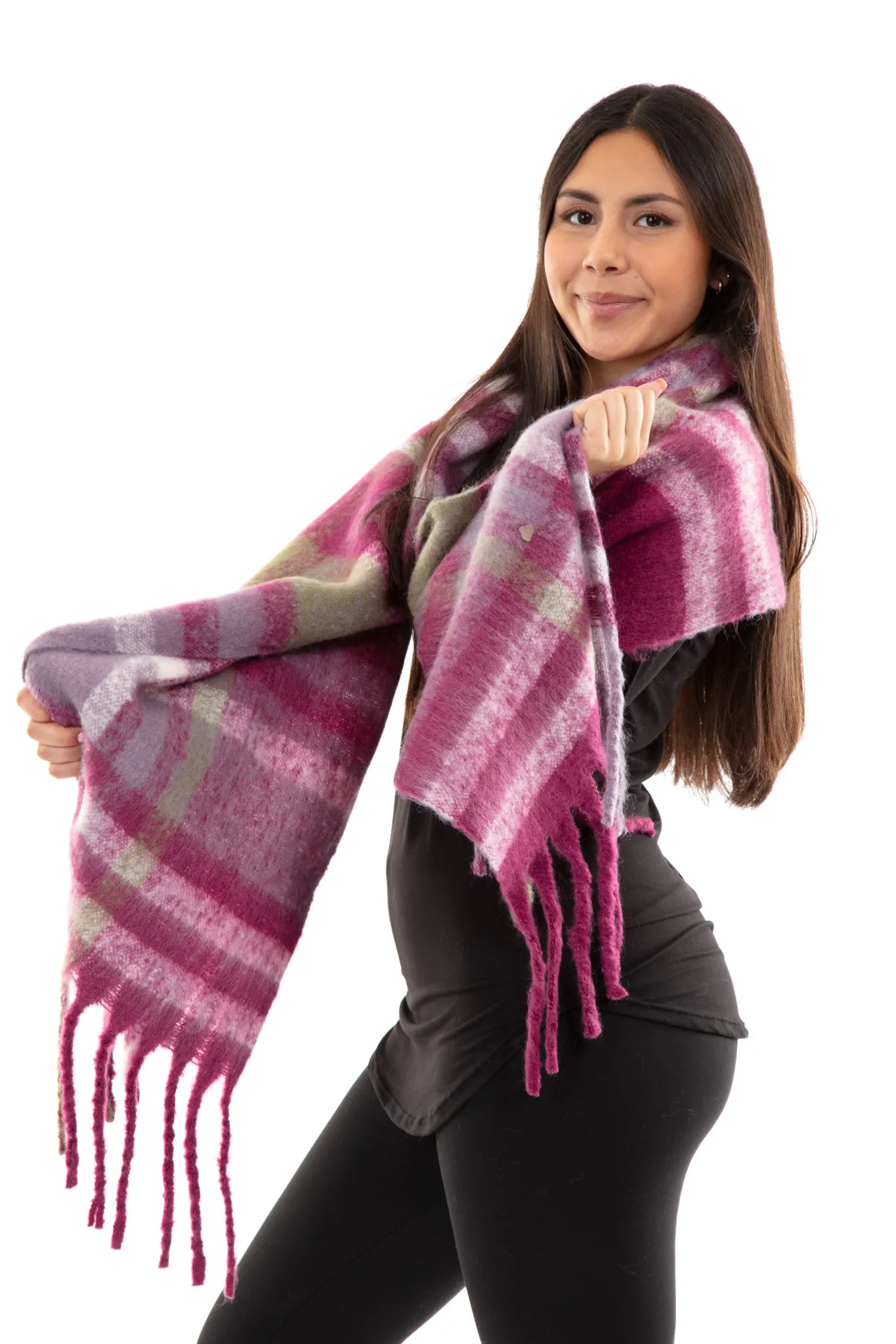 Thalia - Bouclé Scarf sold by Just Cozy product image thumbnail 3