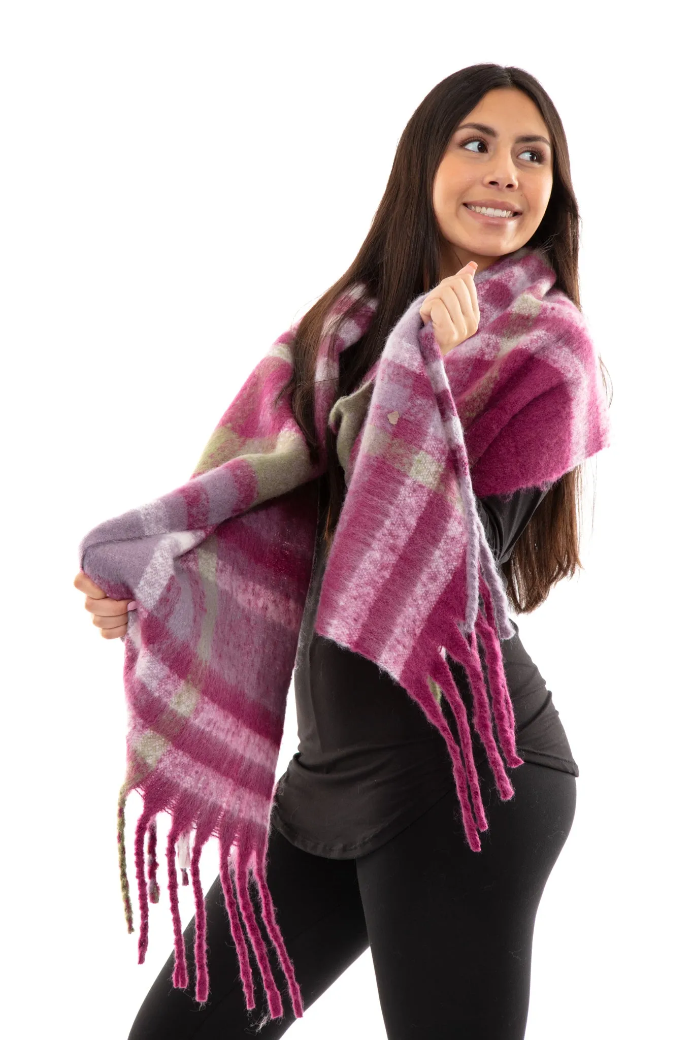 Thalia - Bouclé Scarf sold by Just Cozy product image thumbnail 4