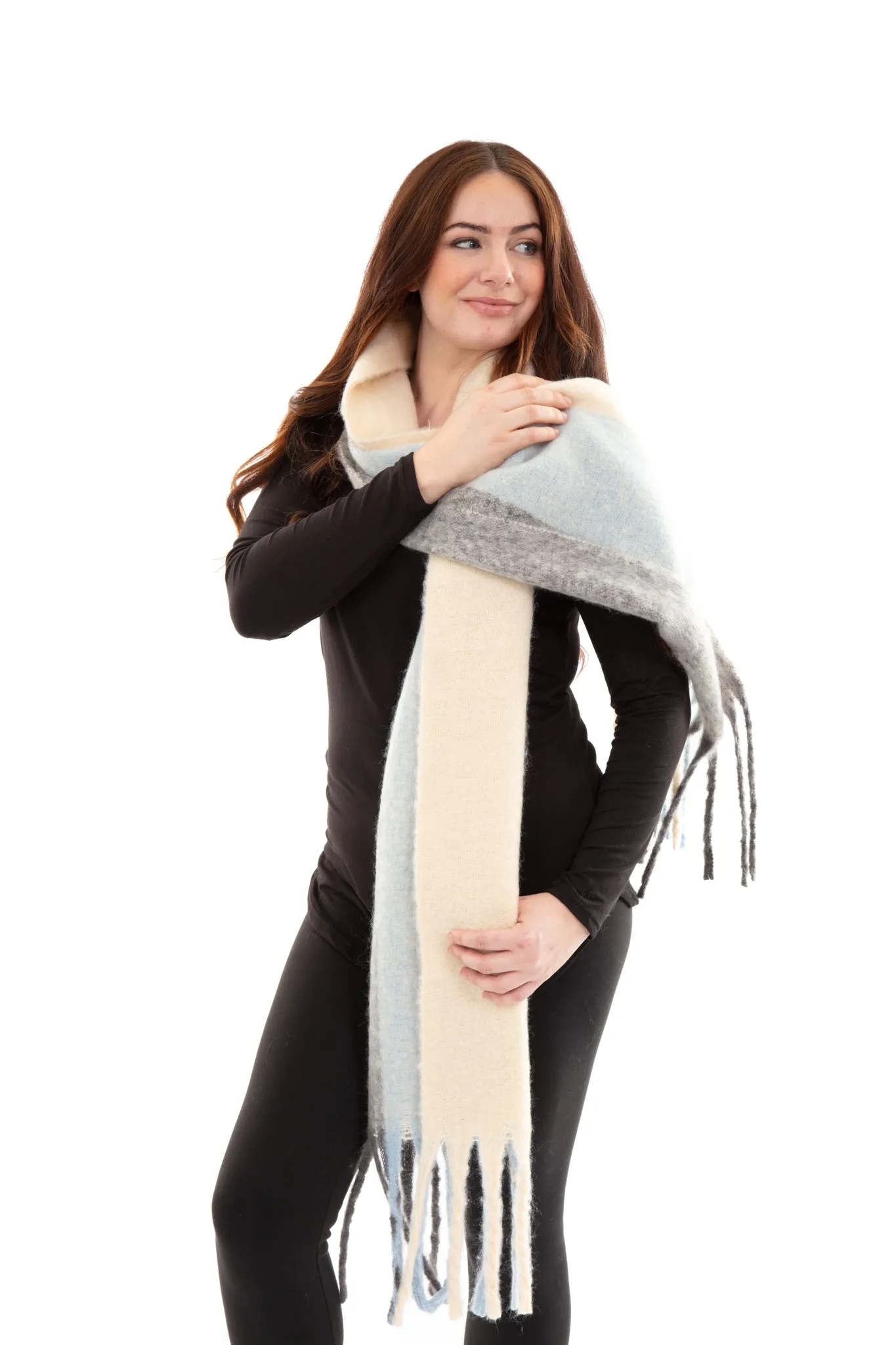 Jennifer - Bouclé Scarf sold by Just Cozy product image thumbnail 3