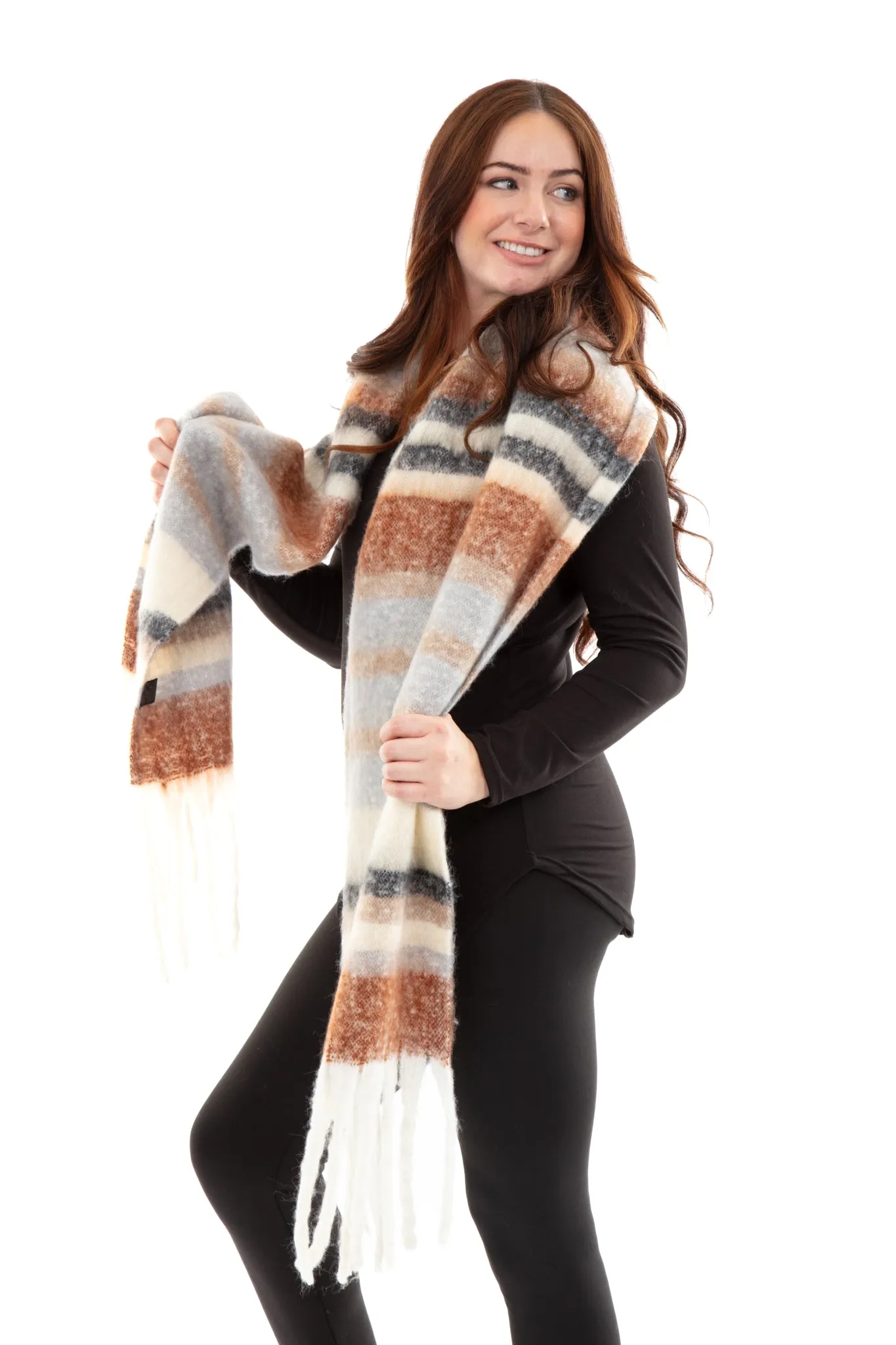 Paulina - Bouclé Scarf sold by Just Cozy product image thumbnail 5