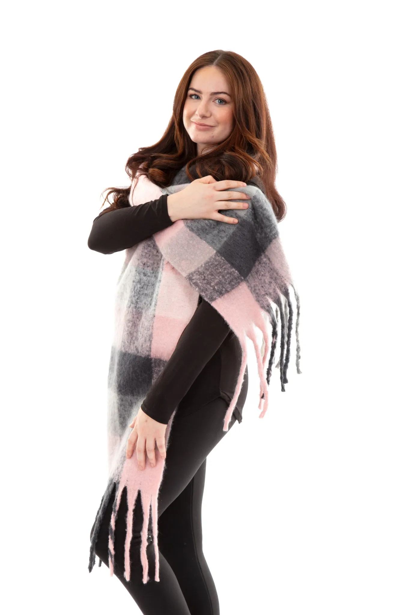 Amanda - Bouclé Scarf sold by Just Cozy product image thumbnail 4