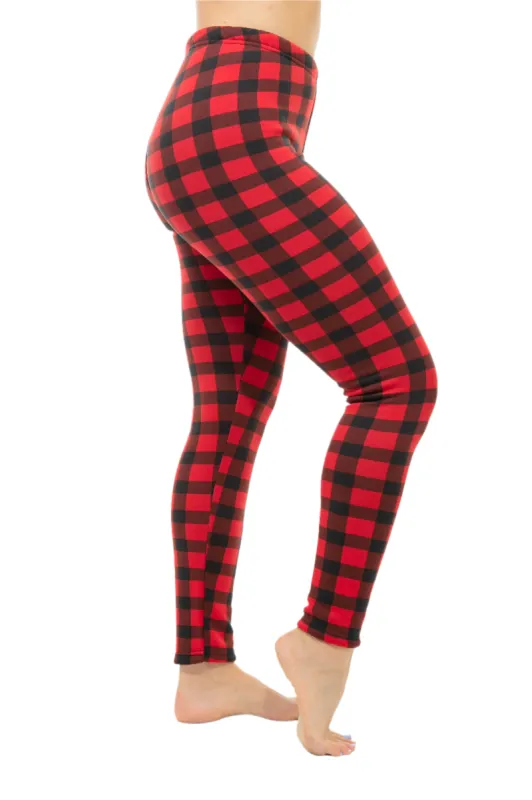 Red Plaid - Cozy Lined sold by Just Cozy