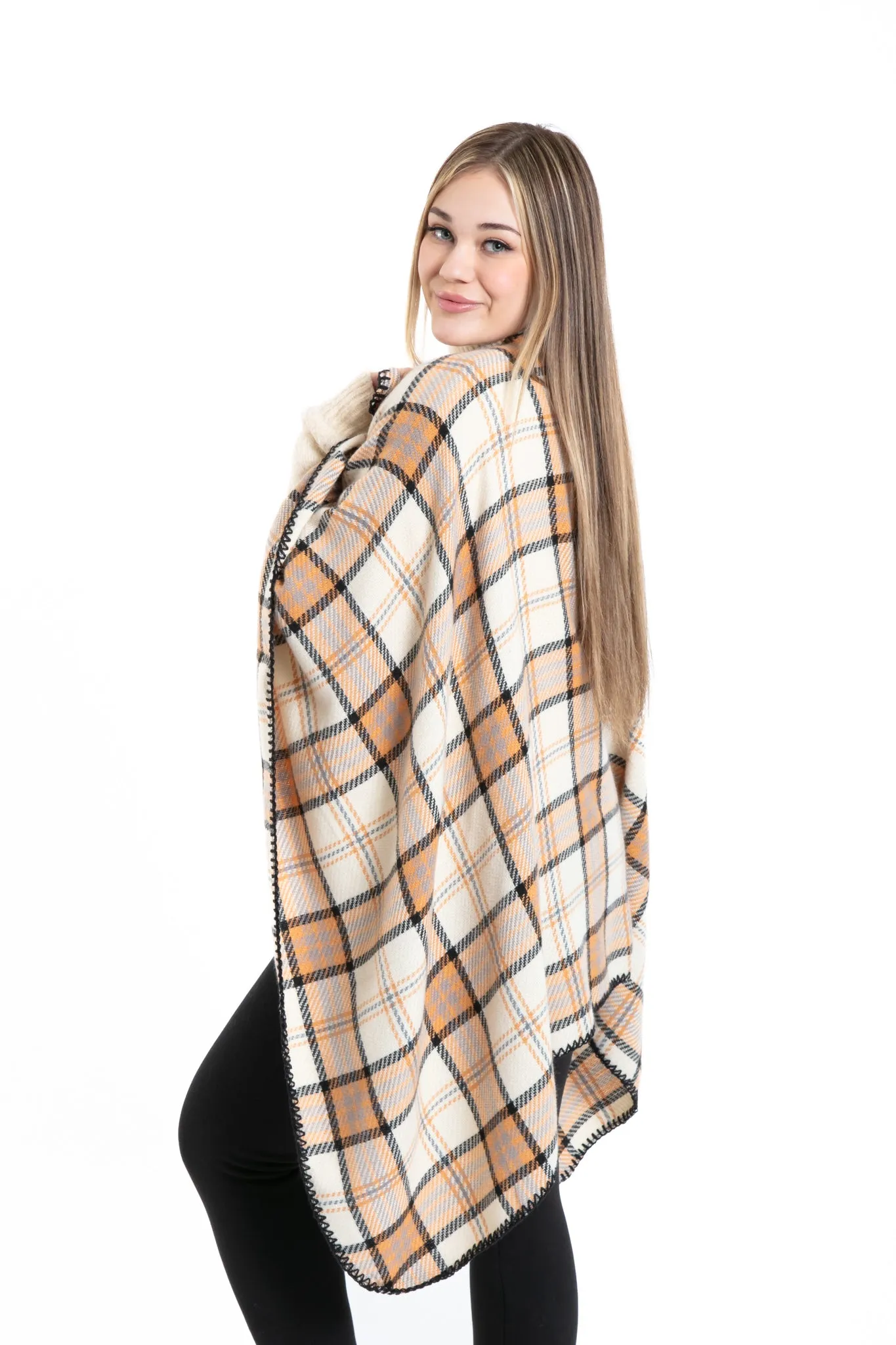 Bianca - Poncho Scarf sold by Just Cozy product image thumbnail 5