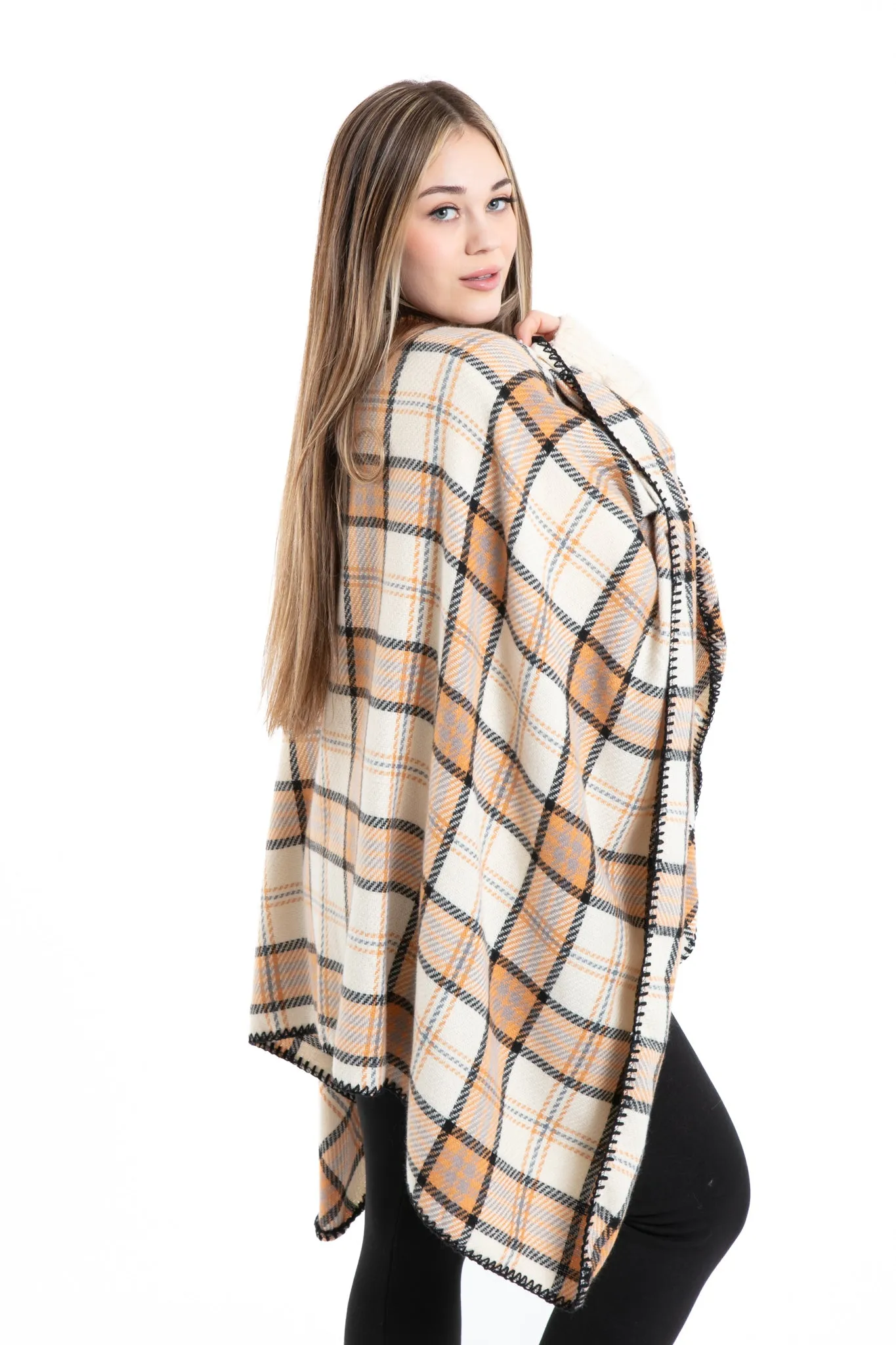 Bianca - Poncho Scarf sold by Just Cozy product image thumbnail 2