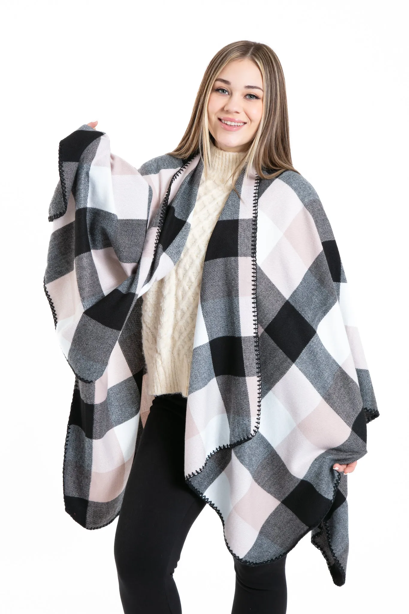 Thea - Poncho Scarf sold by Just Cozy product image thumbnail 2
