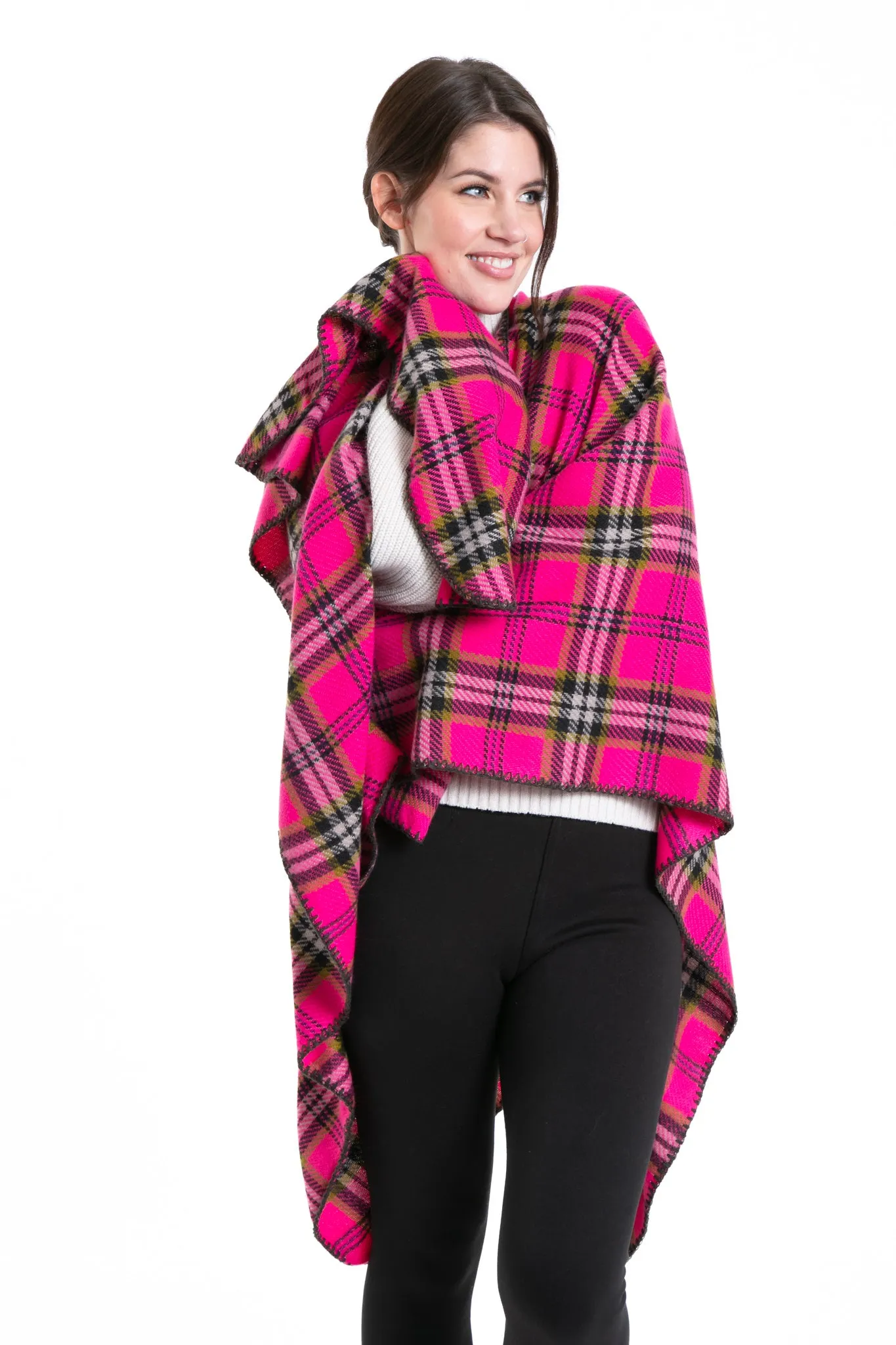 Jane - Poncho Scarf sold by Just Cozy product image thumbnail 3