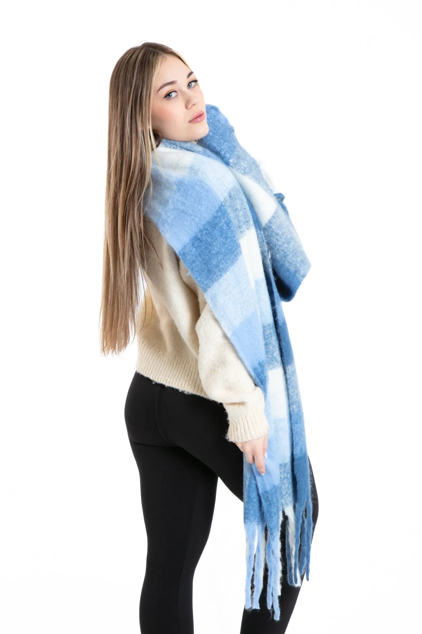 Giselle - Bouclé Scarf sold by Just Cozy product image thumbnail 4