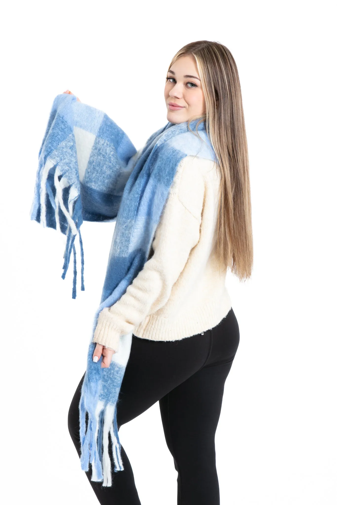 Giselle - Bouclé Scarf sold by Just Cozy product image thumbnail 5