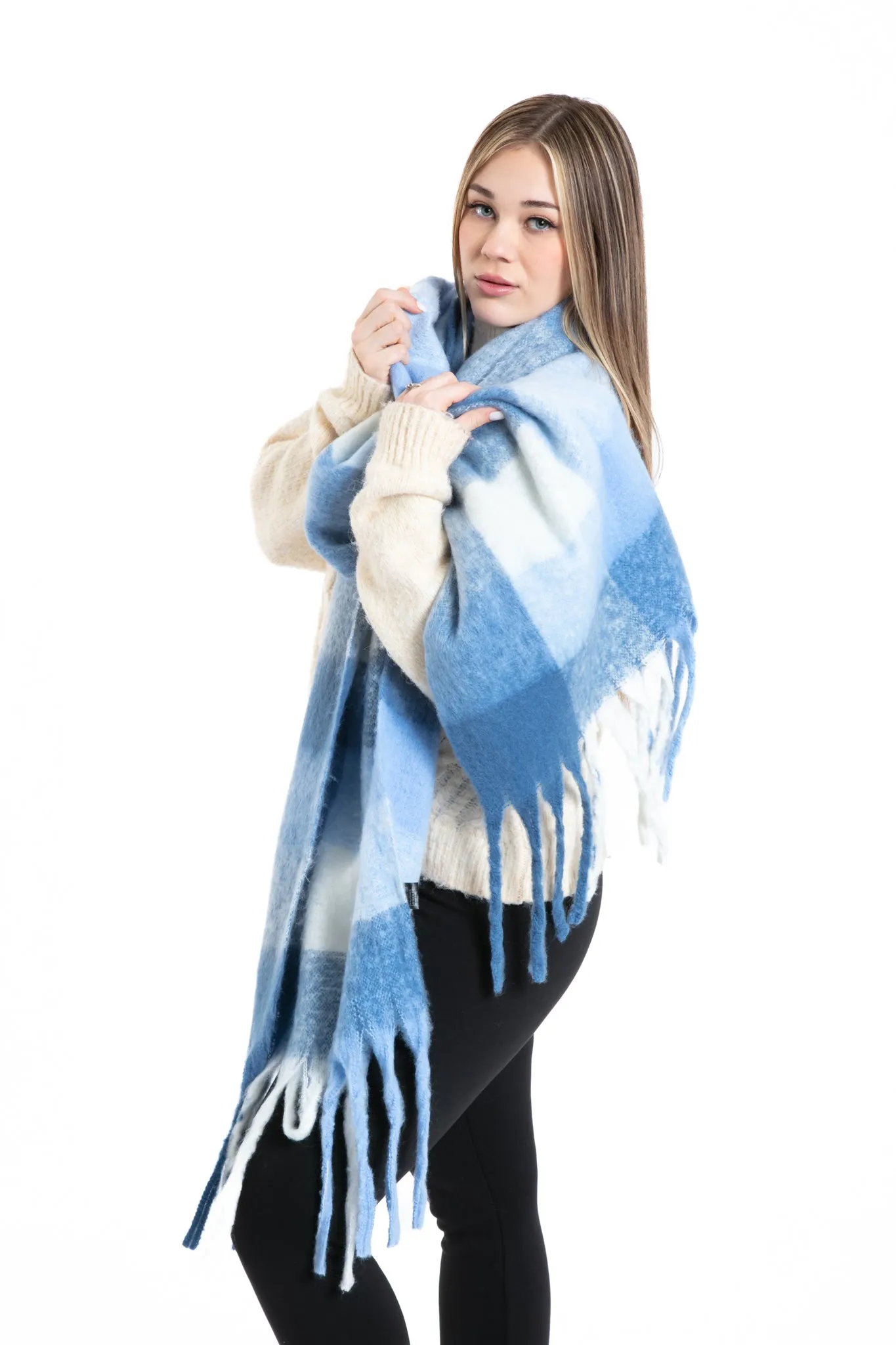 Giselle - Bouclé Scarf sold by Just Cozy product image thumbnail 3