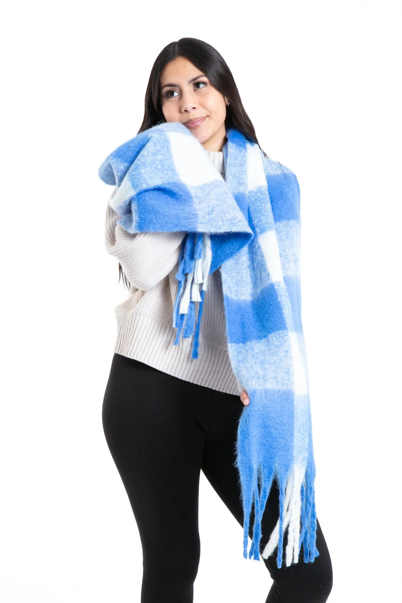 Georgia - Bouclé Scarf sold by Just Cozy product image thumbnail 5