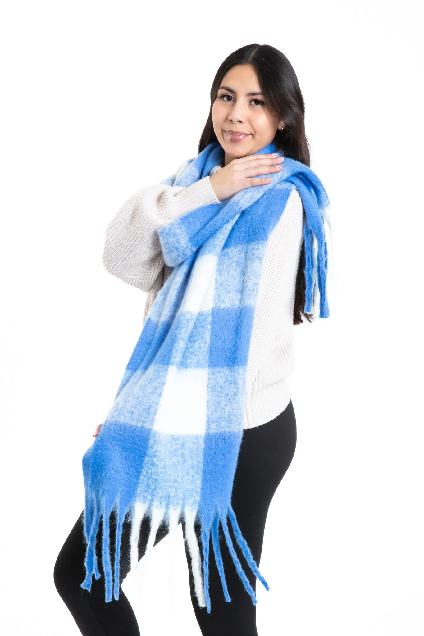 Georgia - Bouclé Scarf sold by Just Cozy product image thumbnail 2