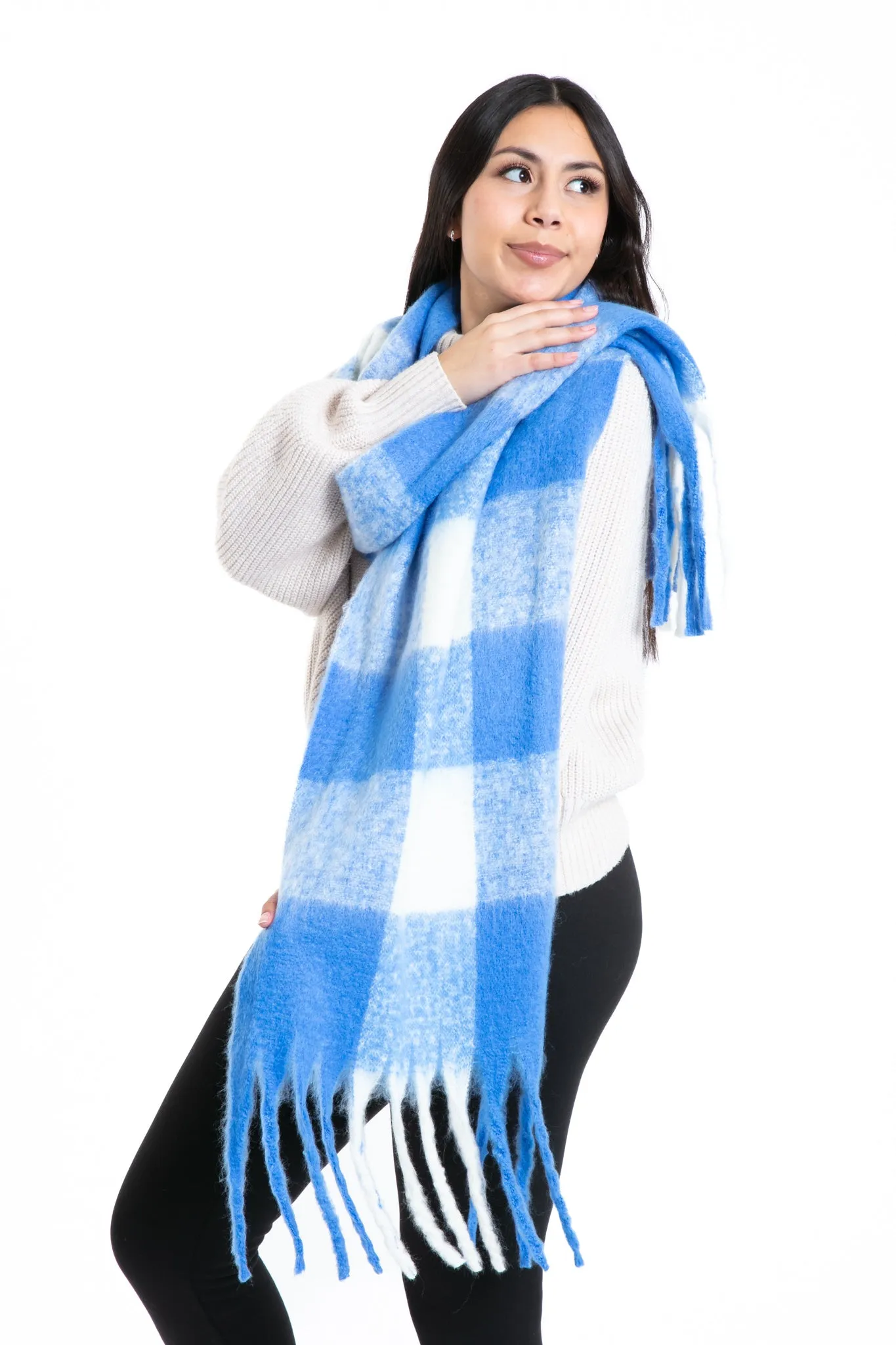 Georgia - Bouclé Scarf sold by Just Cozy product image thumbnail 3