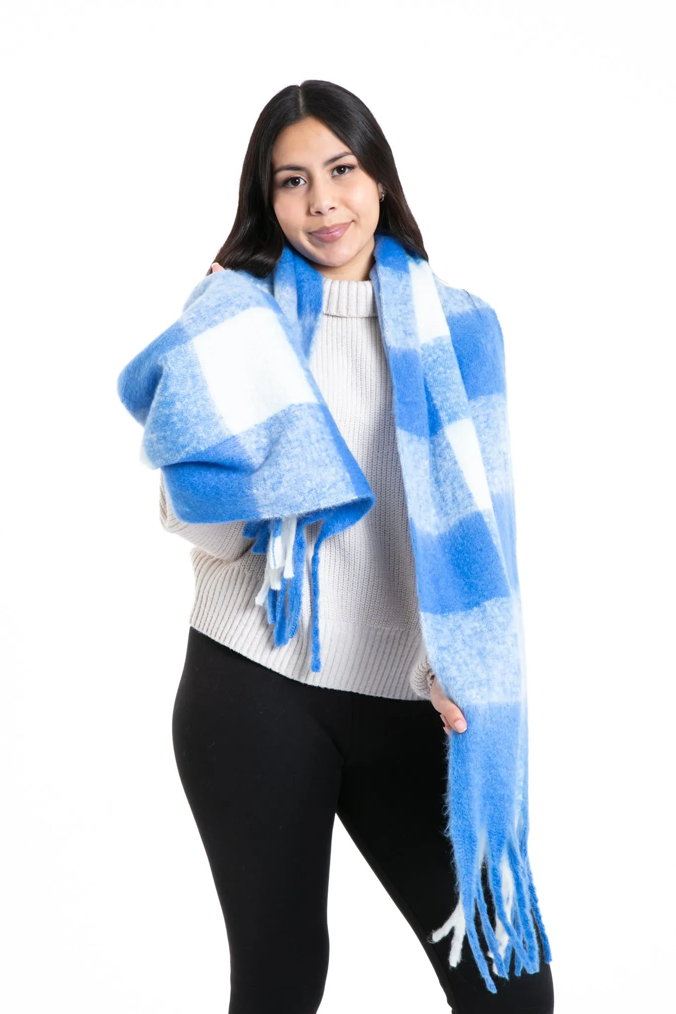 Georgia - Bouclé Scarf sold by Just Cozy product image thumbnail 4