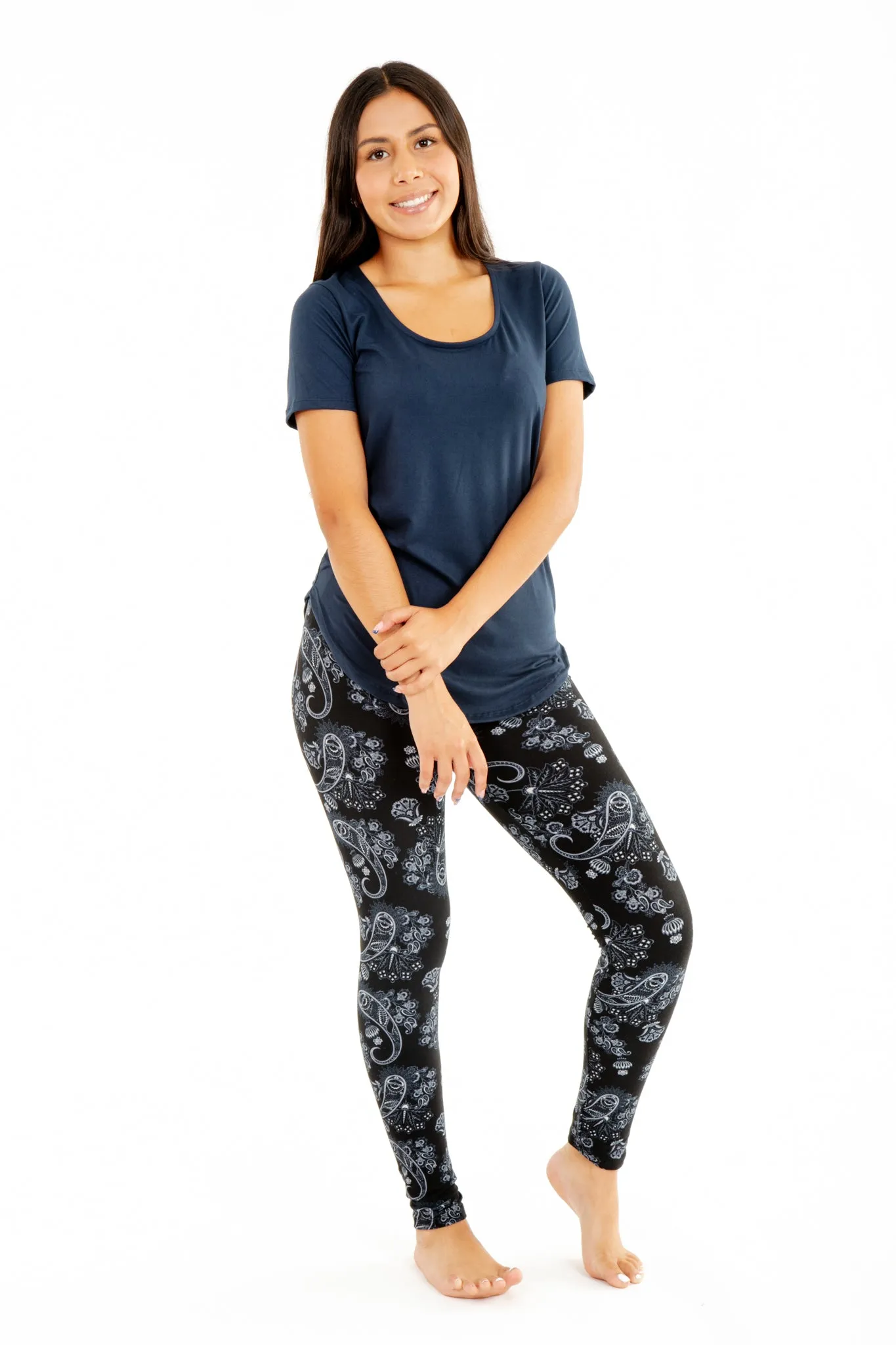 Dark Rose - All Season Leggings sold by Just Cozy product image thumbnail 2