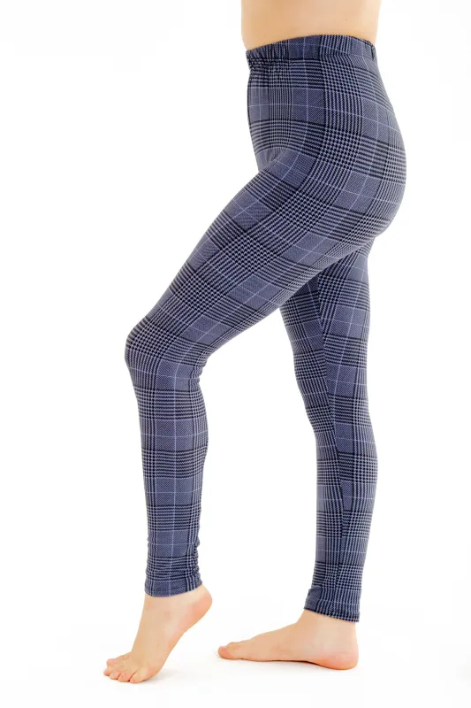 Blue Plaid Houndstooth - All Season sold by Just Cozy