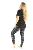 B&W Plaid Checks - All Season sold by Just Cozy