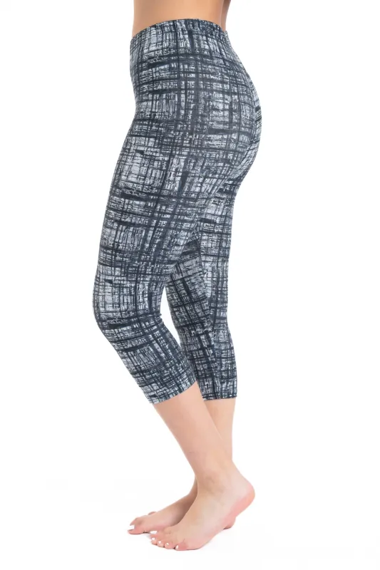 B&W Abstract - Capris sold by Just Cozy