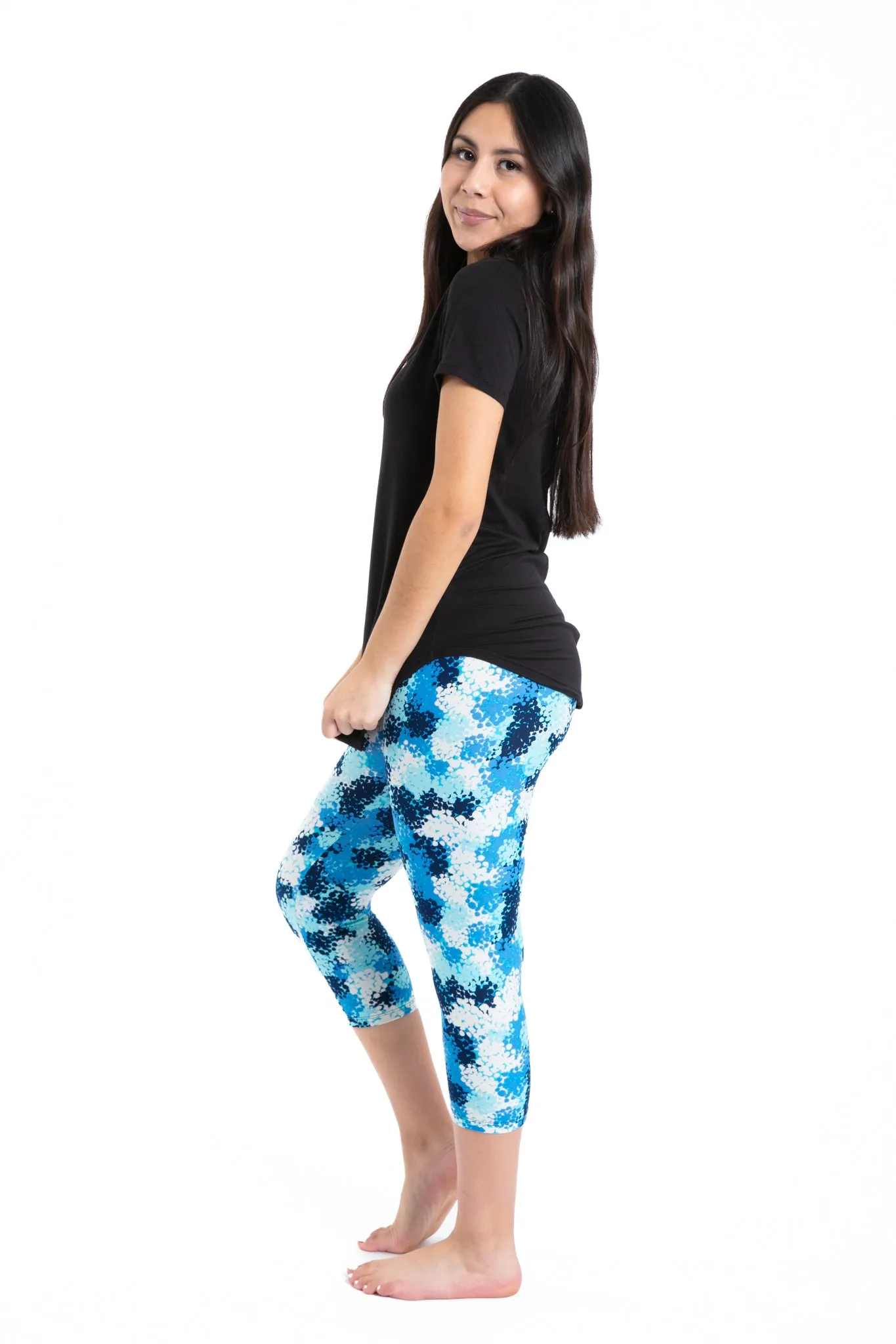 Electric Blue - Capris sold by Just Cozy product image thumbnail 3