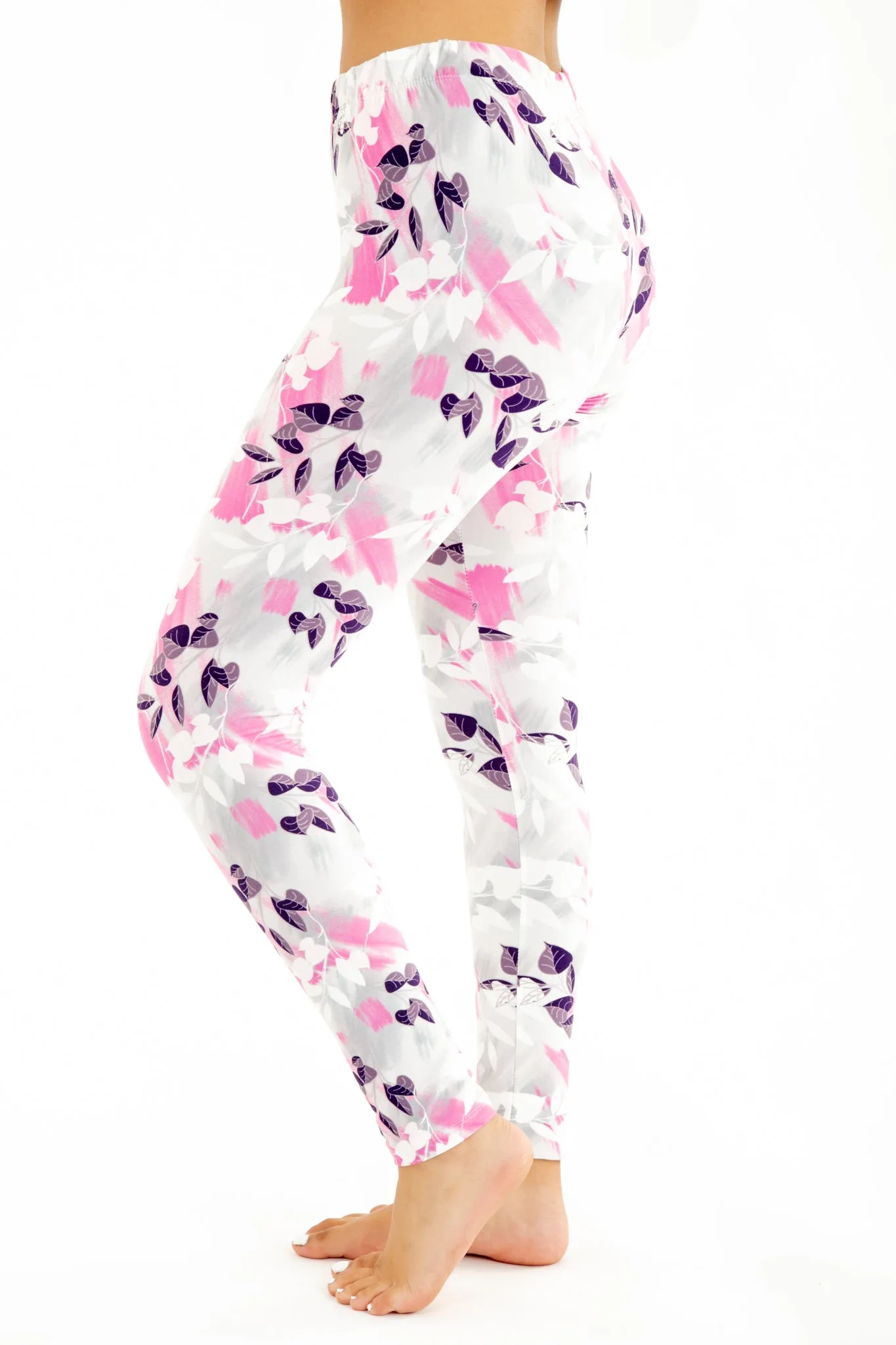 Violet Leaves - All Season Leggings sold by Just Cozy