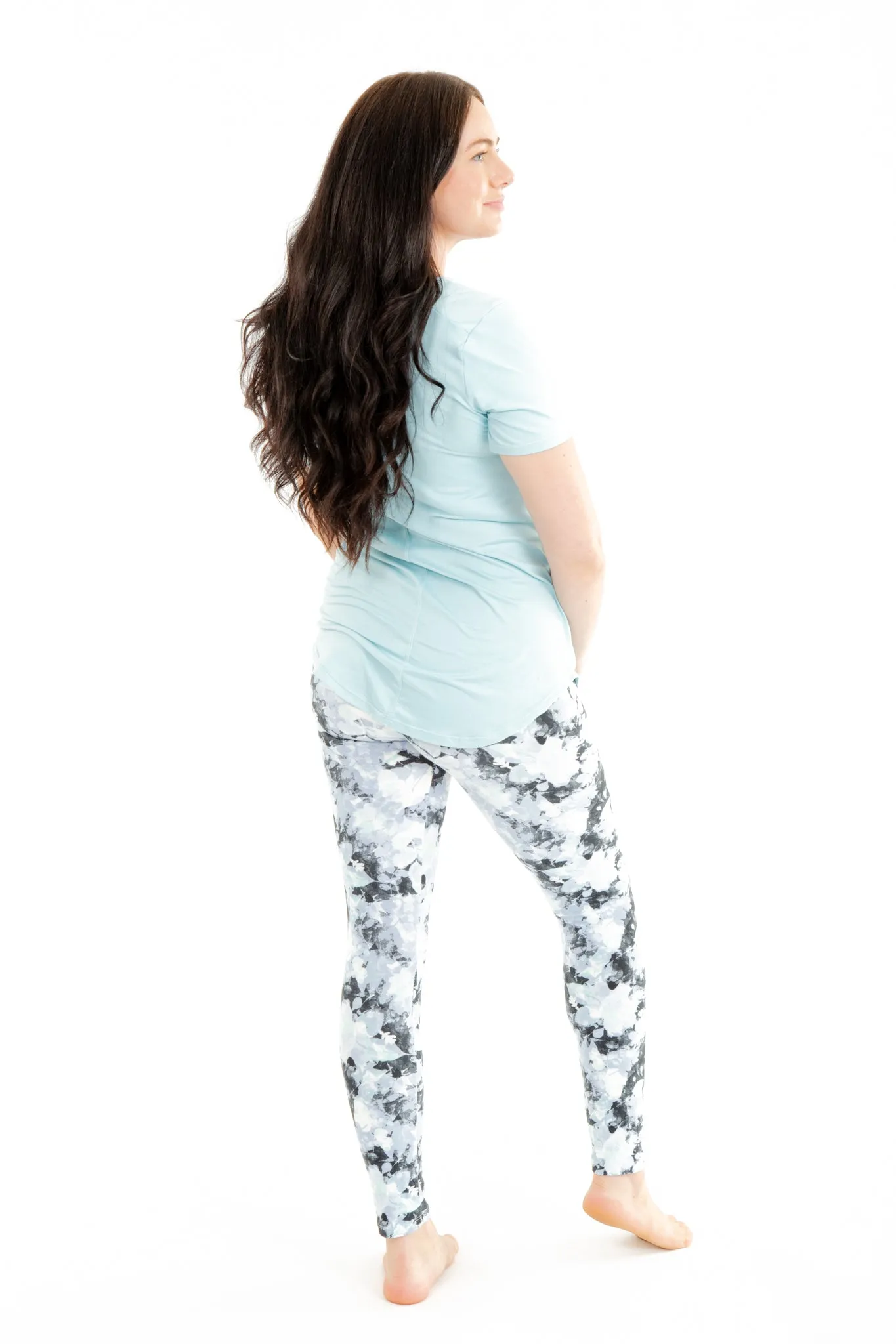 Floral Sky - All Season Leggings sold by Just Cozy product image thumbnail 3