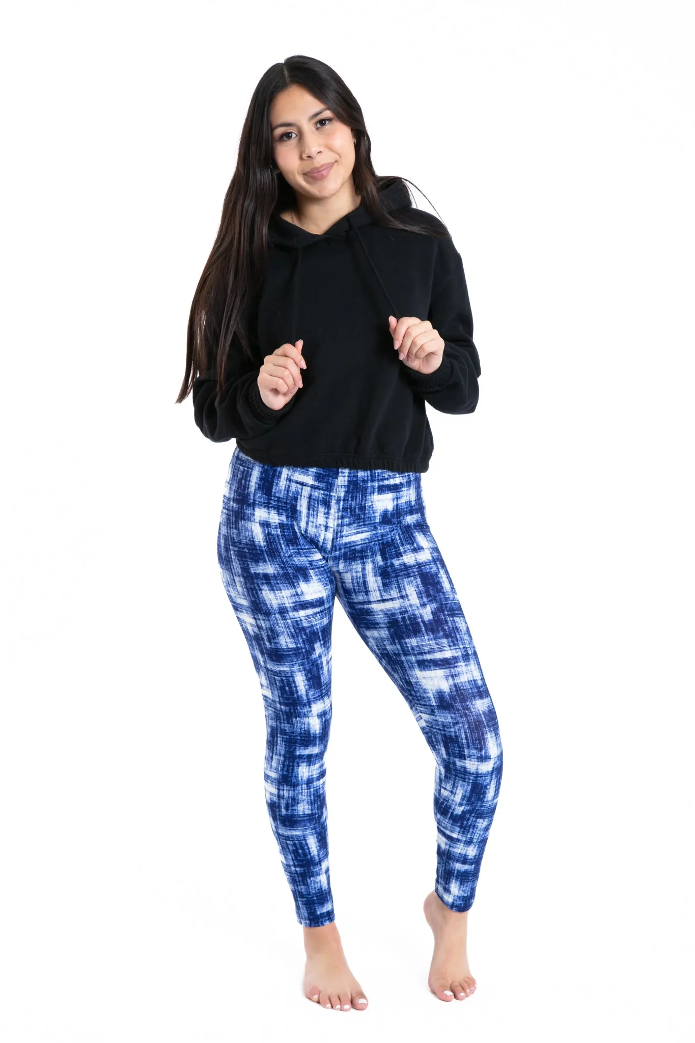 Blue Contrast - All Season Leggings sold by Just Cozy product image thumbnail 2