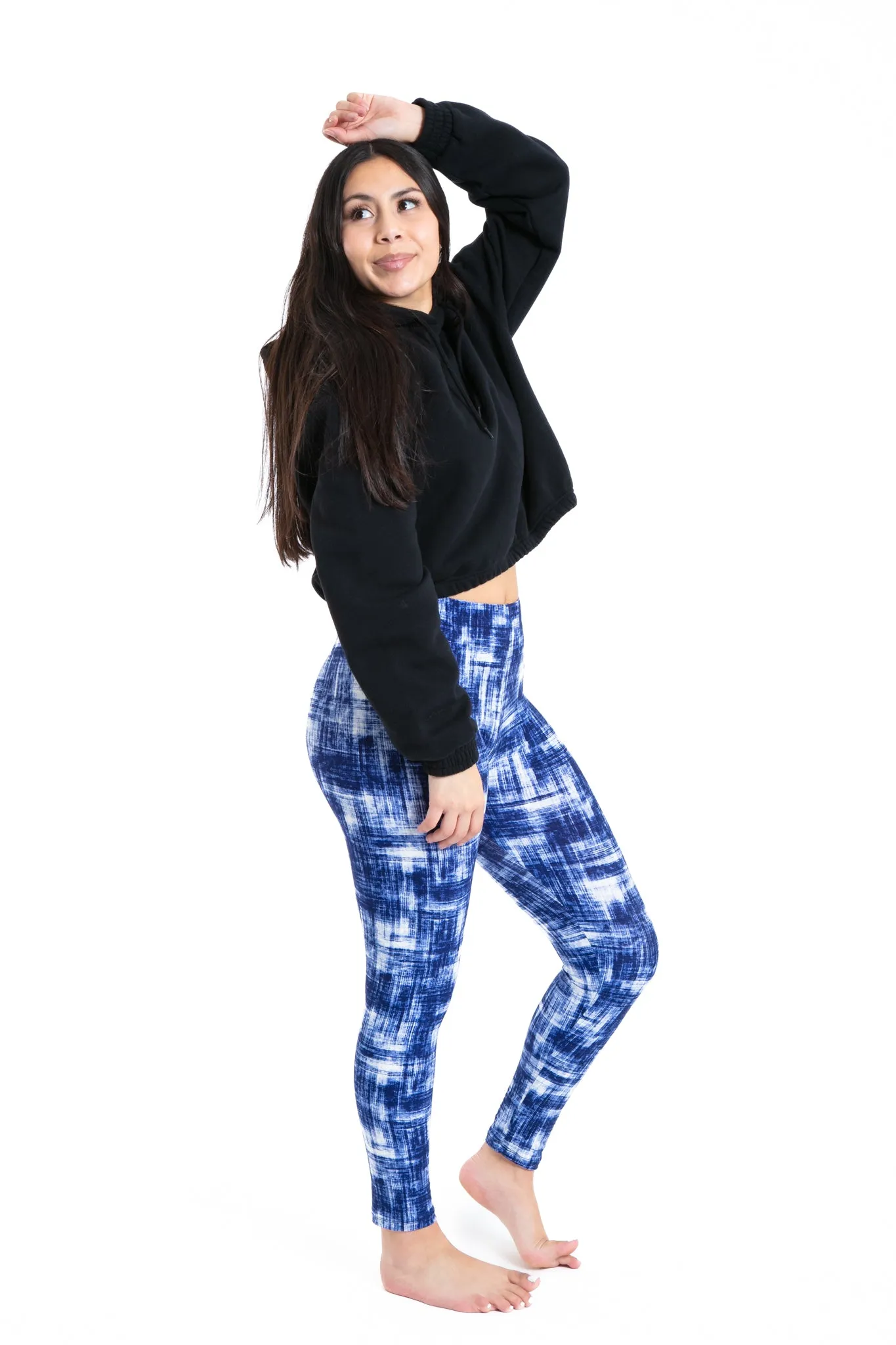 Blue Contrast - All Season Leggings sold by Just Cozy product image thumbnail 3