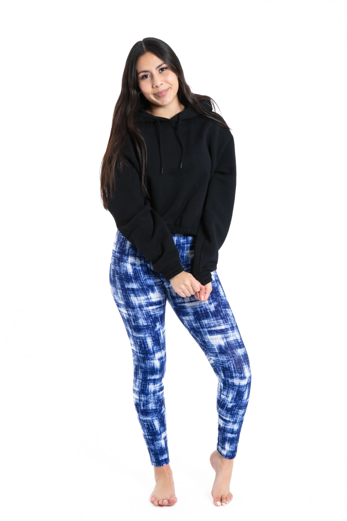 Blue Contrast - All Season Leggings sold by Just Cozy product image thumbnail 5