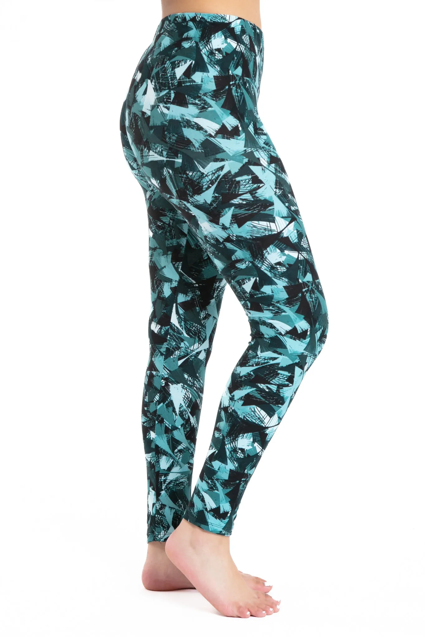 Green Art - All Season Leggings sold by Just Cozy
