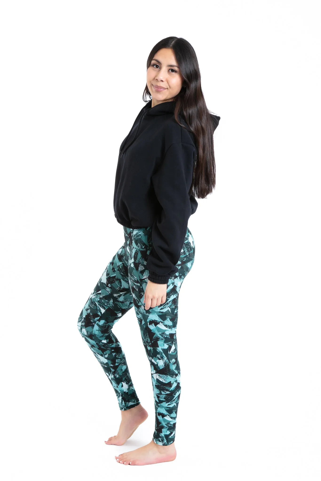 Green Art - All Season Leggings sold by Just Cozy product image thumbnail 3