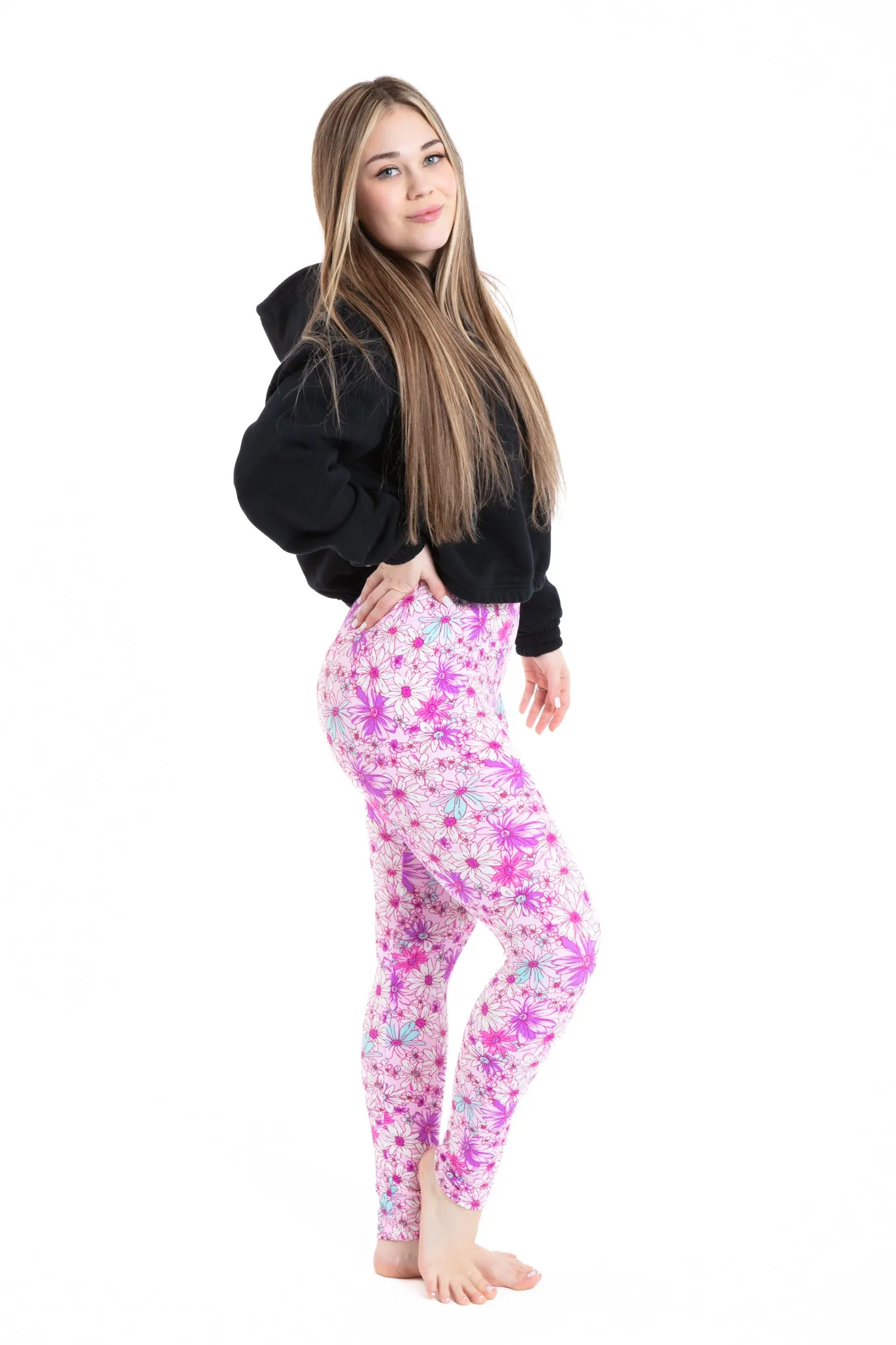 Blossom - All Season Leggings sold by Just Cozy product image thumbnail 3