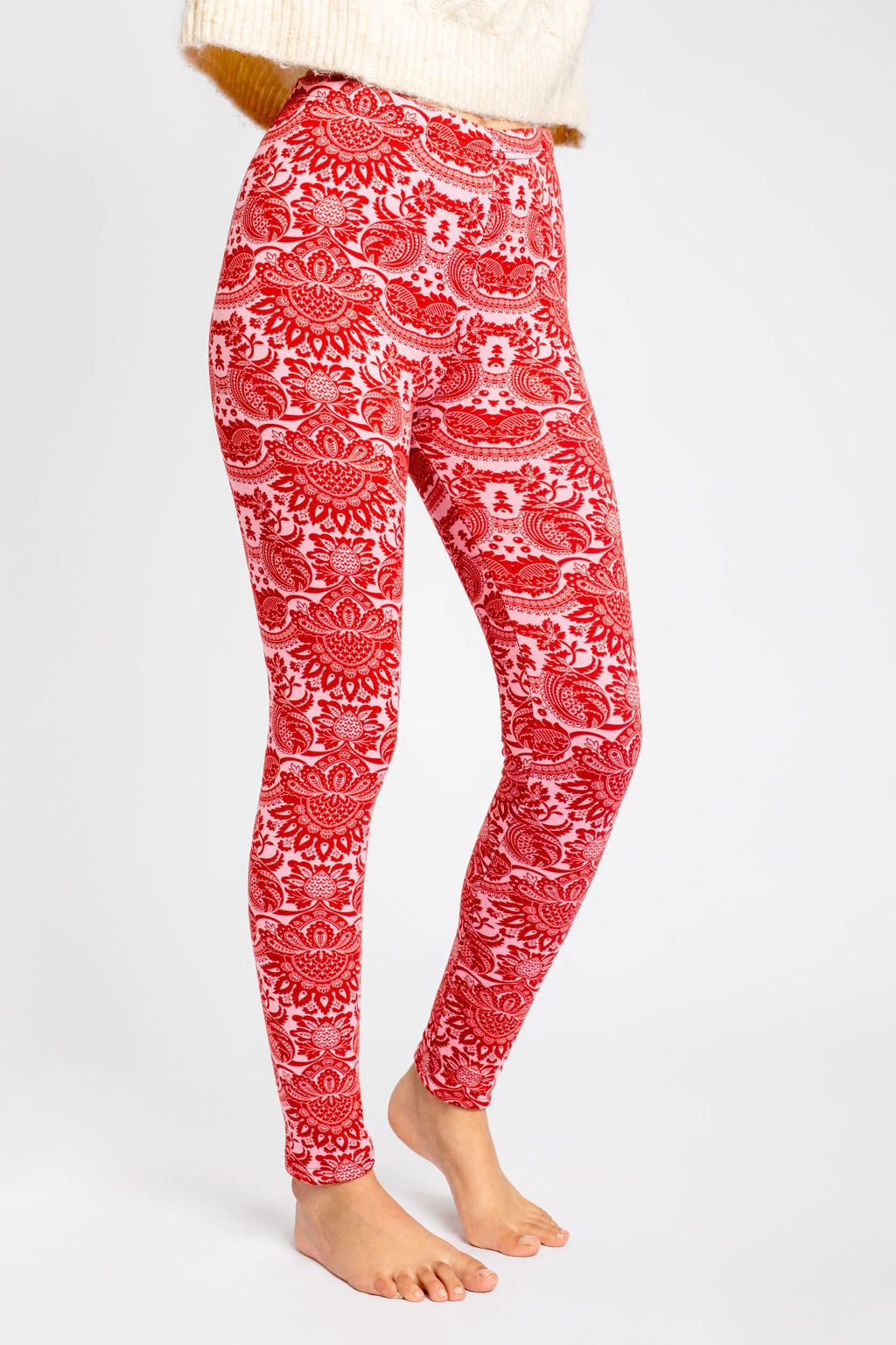 Red Flowers - Cozy Lined sold by Just Cozy