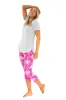 Magnolia in Pink - Capris sold by Just Cozy