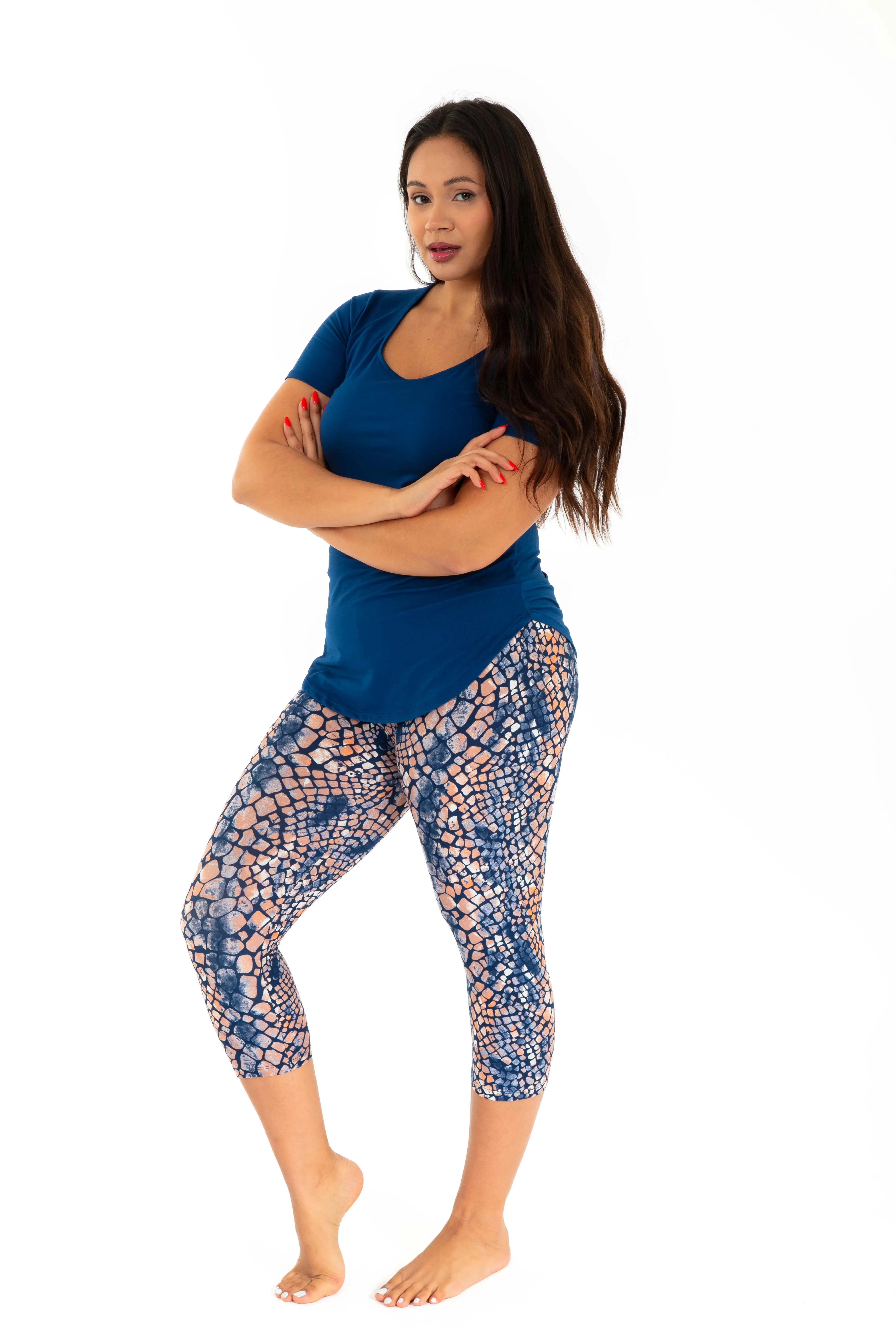 Snake Pattern - Capris sold by Just Cozy product image thumbnail 3