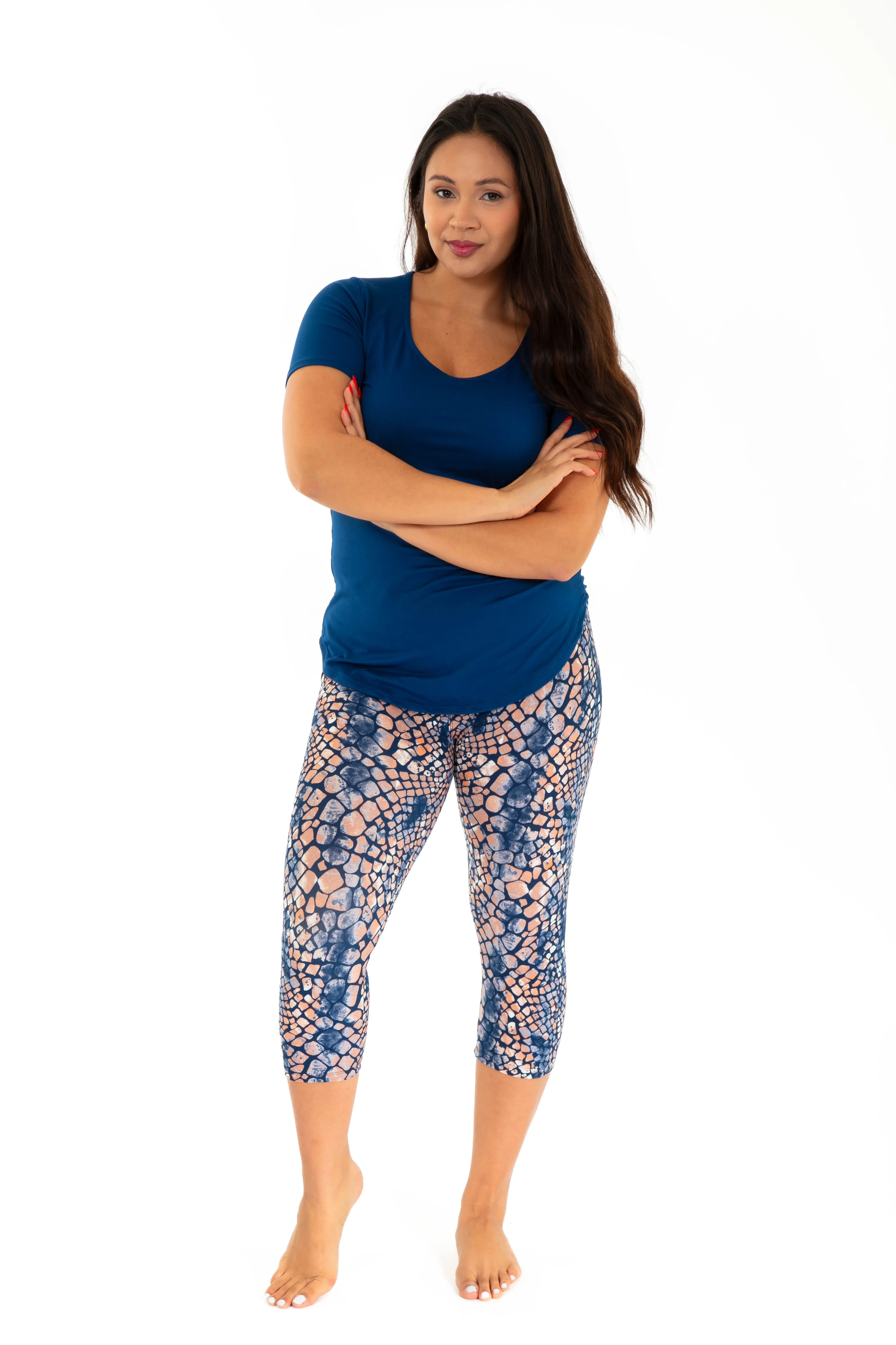 Snake Pattern - Capris sold by Just Cozy product image thumbnail 2