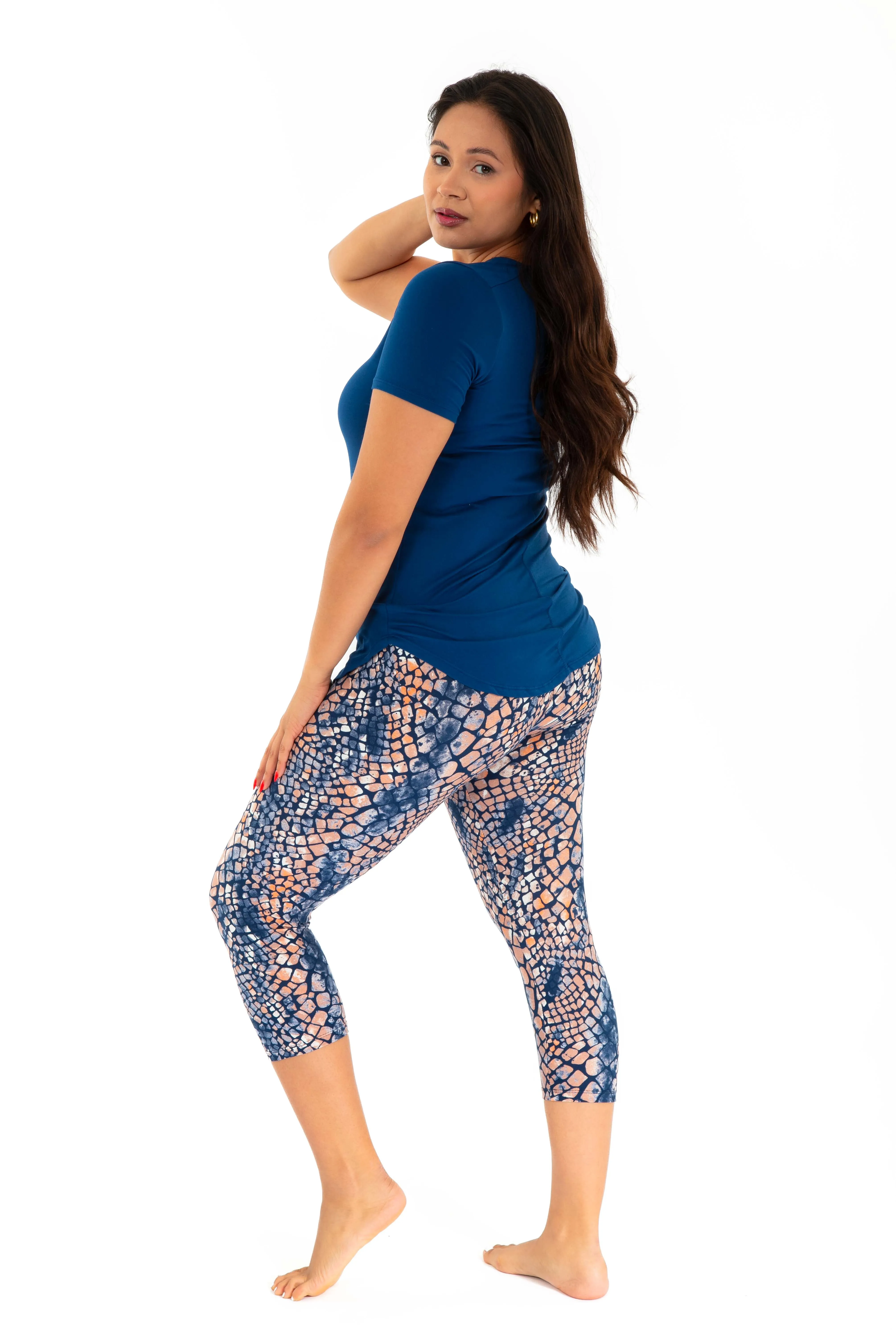 Snake Pattern - Capris sold by Just Cozy product image thumbnail 5