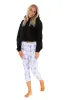 Blue & Pink Colored - Capris sold by Just Cozy