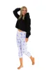 Blue & Pink Colored - Capris sold by Just Cozy