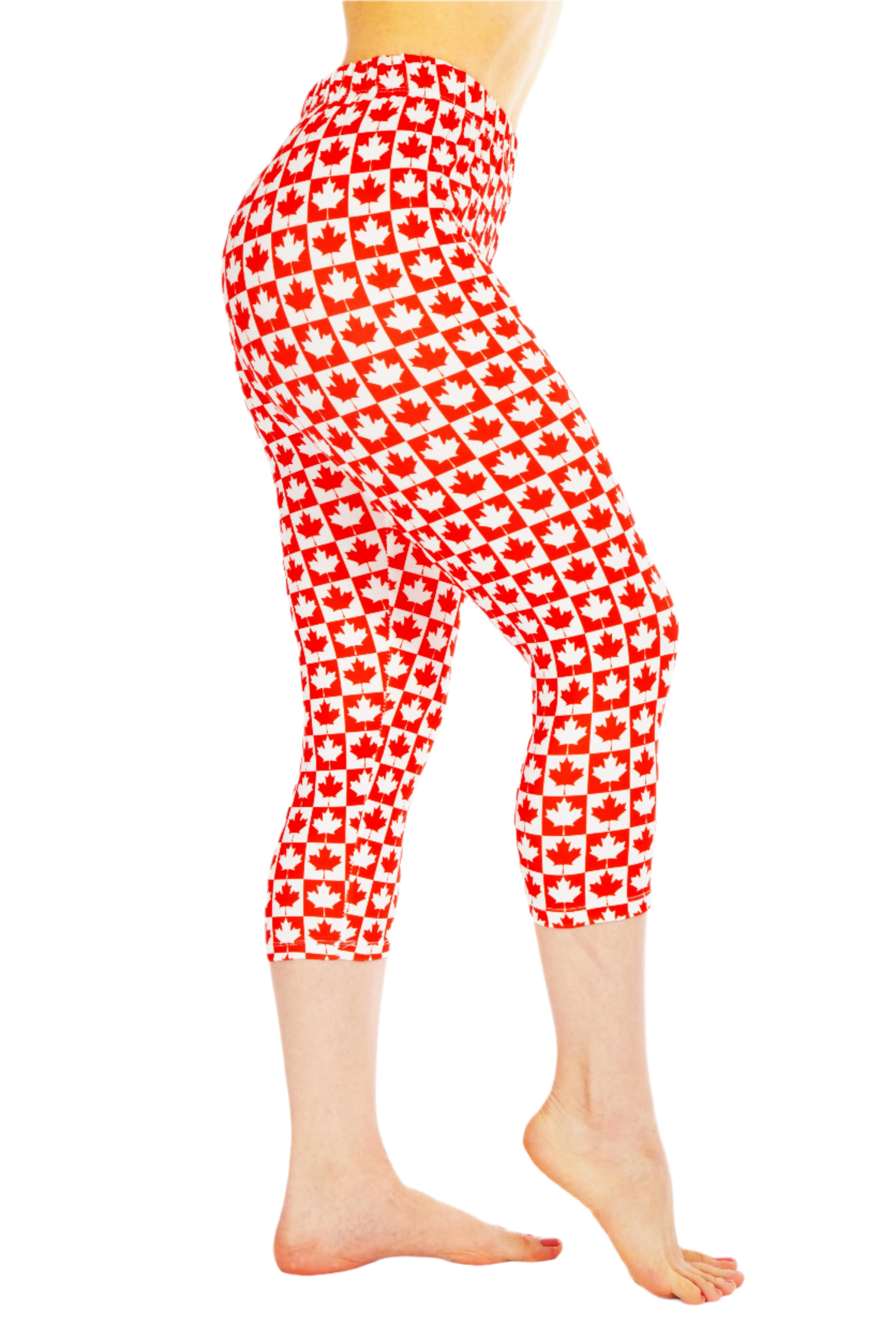 Oh Canada - Capris sold by Just Cozy