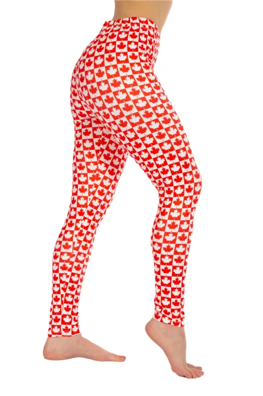 Oh Canada - All Season Leggings sold by Just Cozy