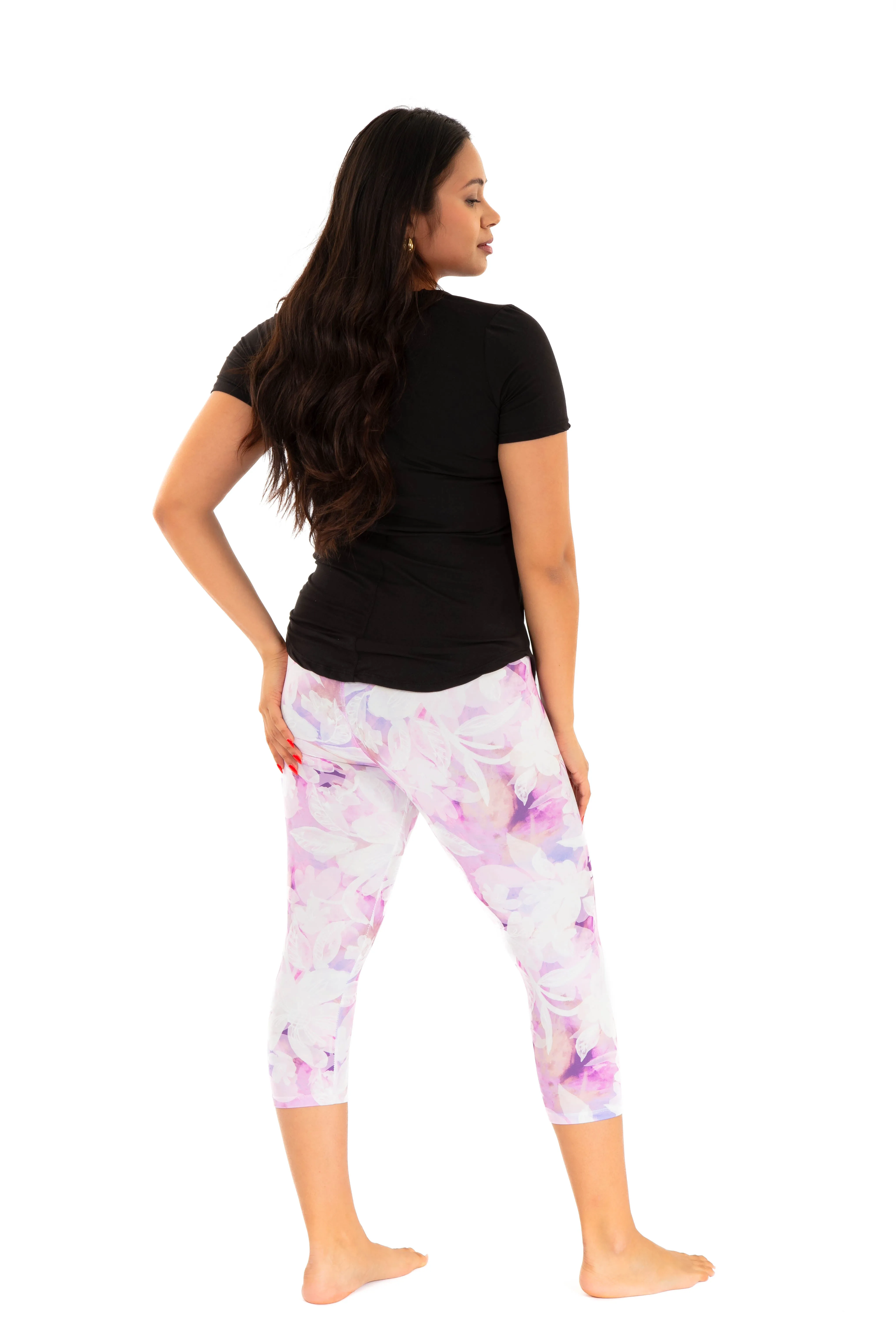 Poppies - Capris sold by Just Cozy product image thumbnail 5