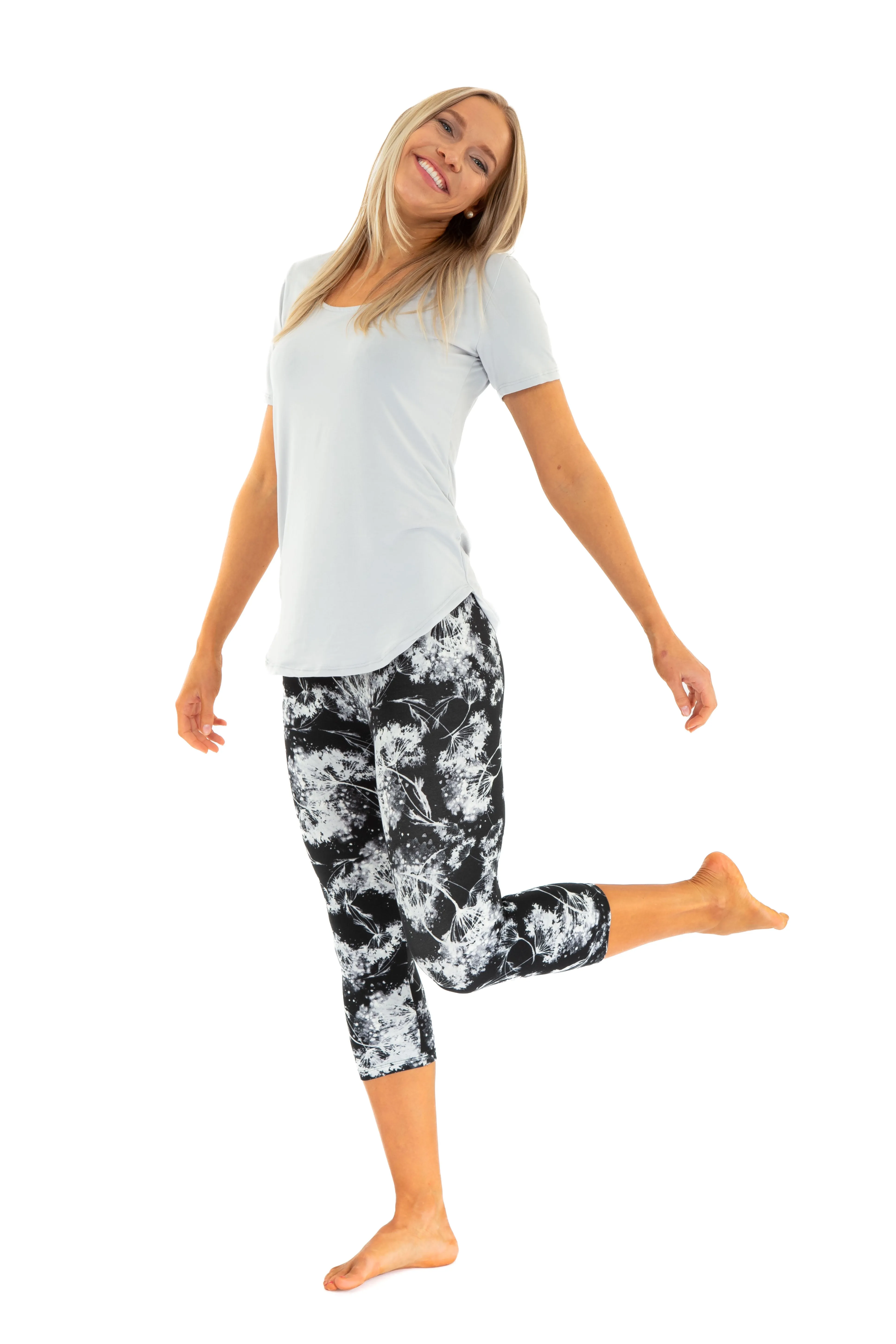 Dandelions - Capris sold by Just Cozy product image thumbnail 3