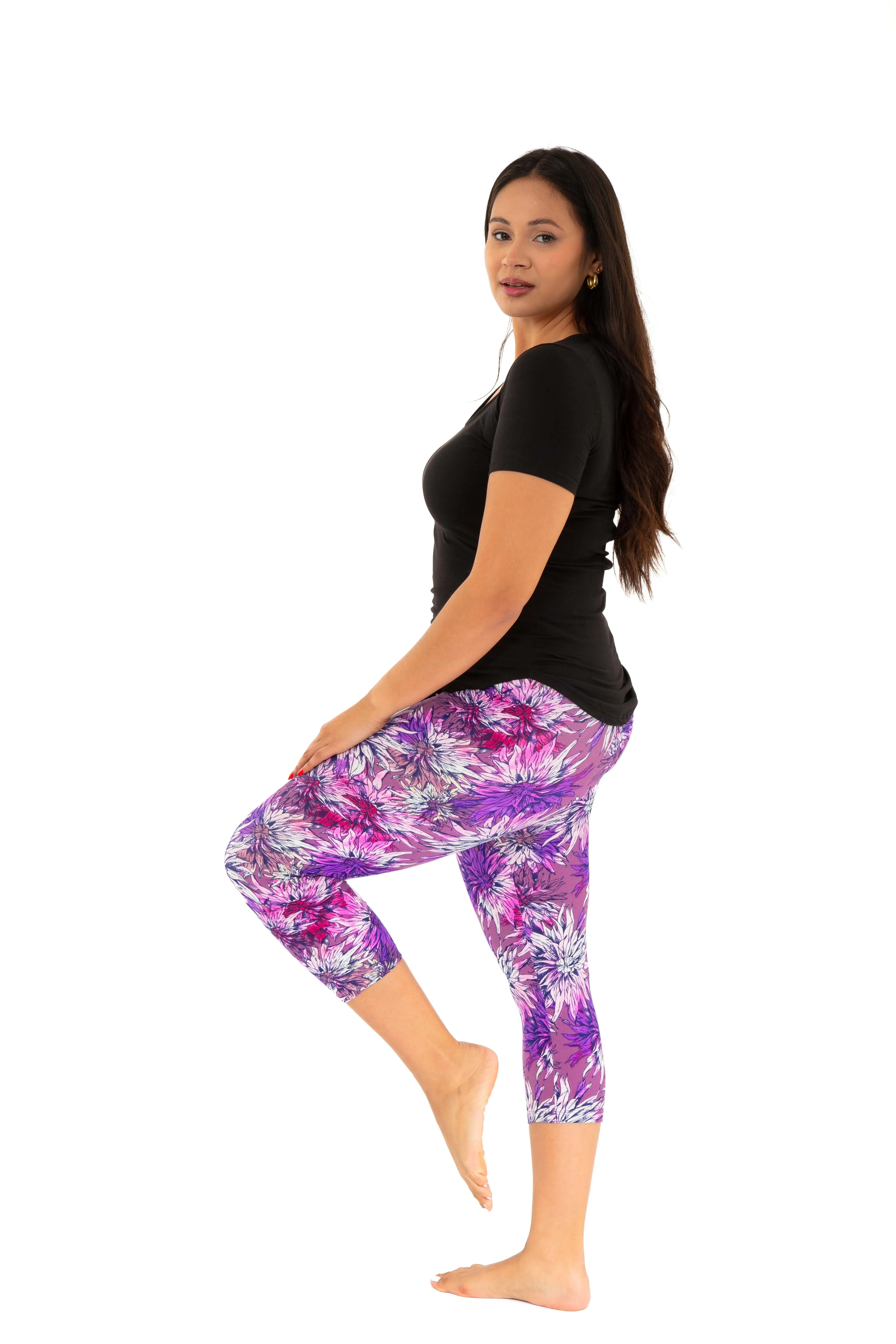 Water Lily - Capris sold by Just Cozy product image thumbnail 5