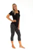 Heart Vibes - Capris sold by Just Cozy
