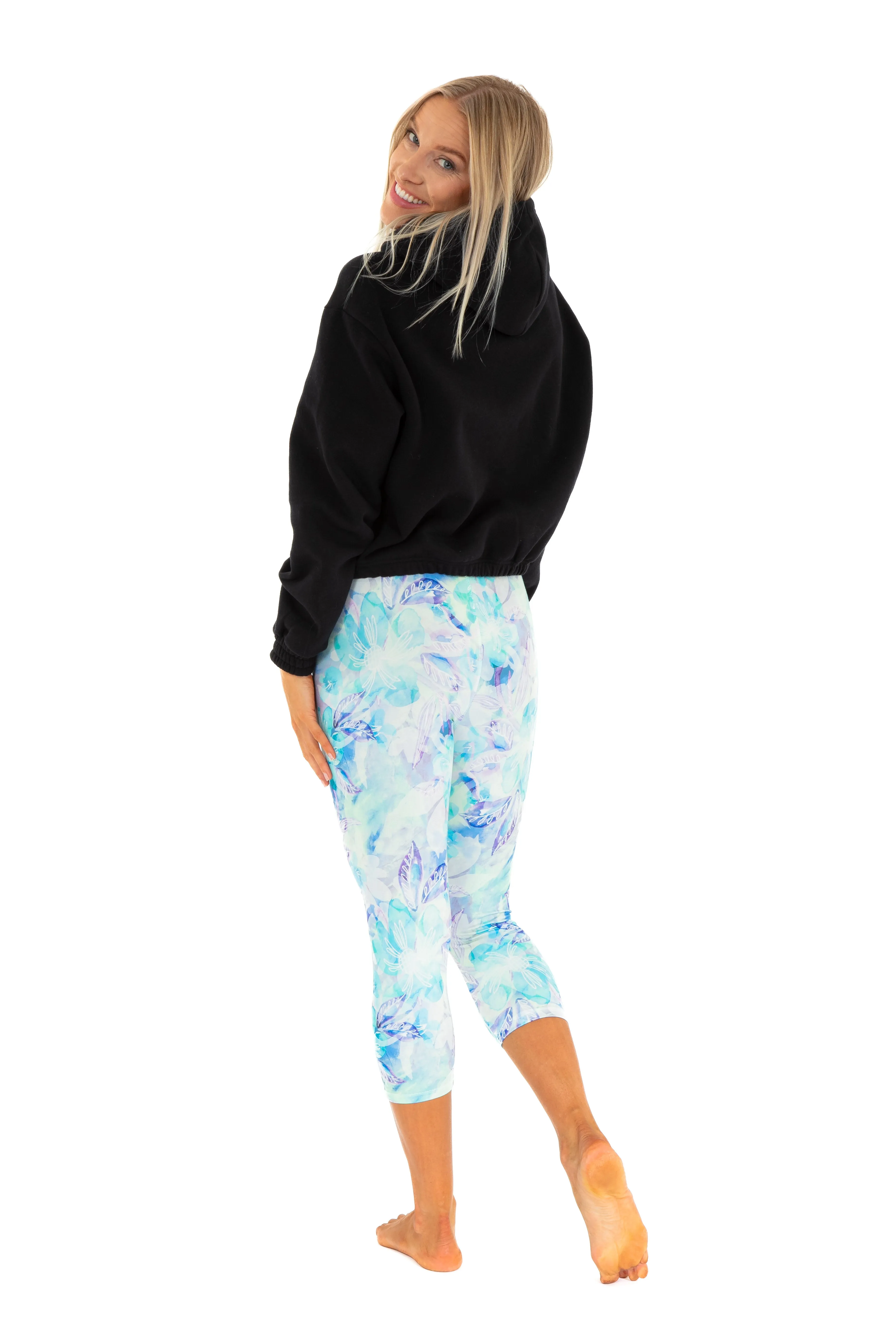 Bluish Jungle - Capris sold by Just Cozy product image thumbnail 5