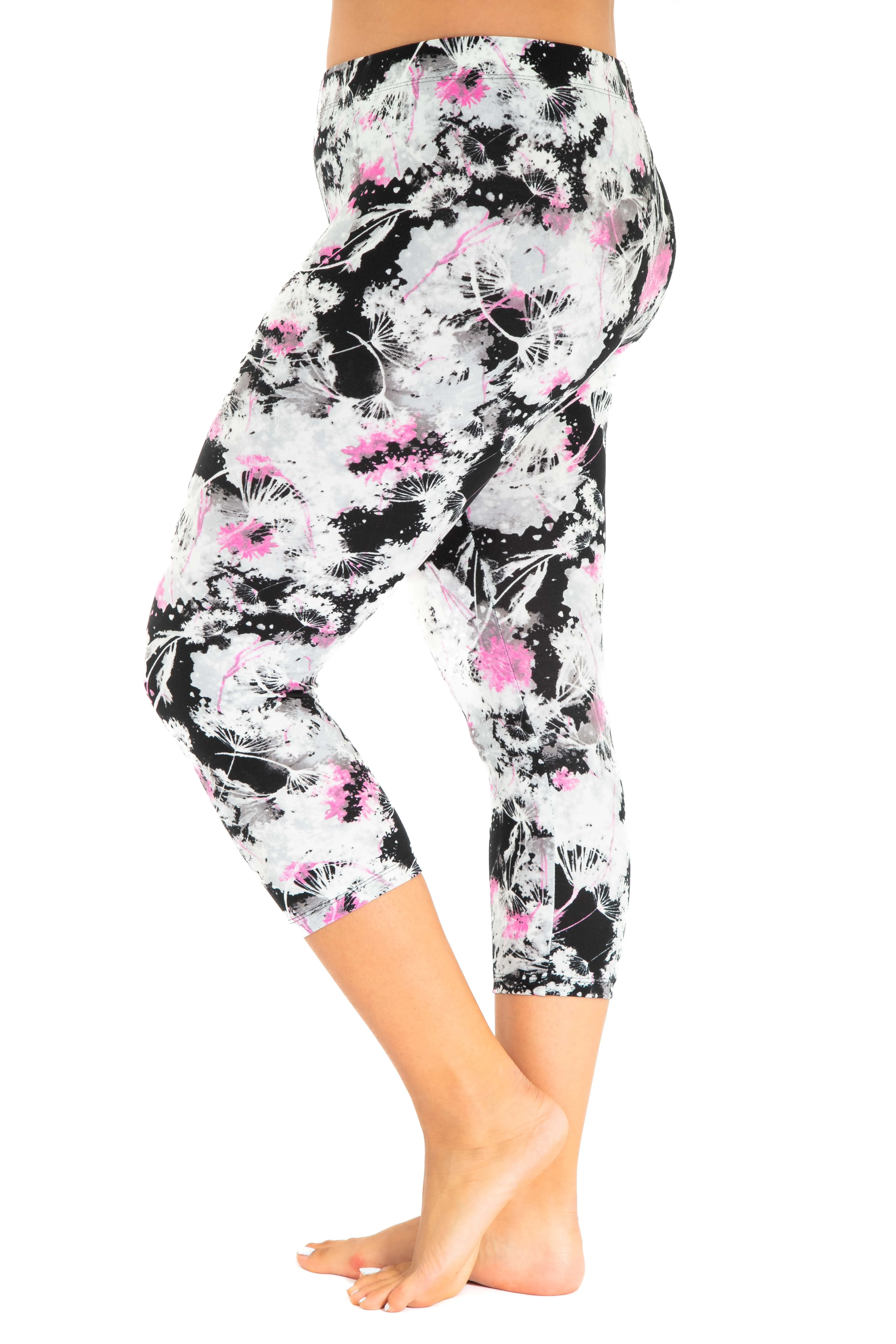 White Dandelion - Capris sold by Just Cozy