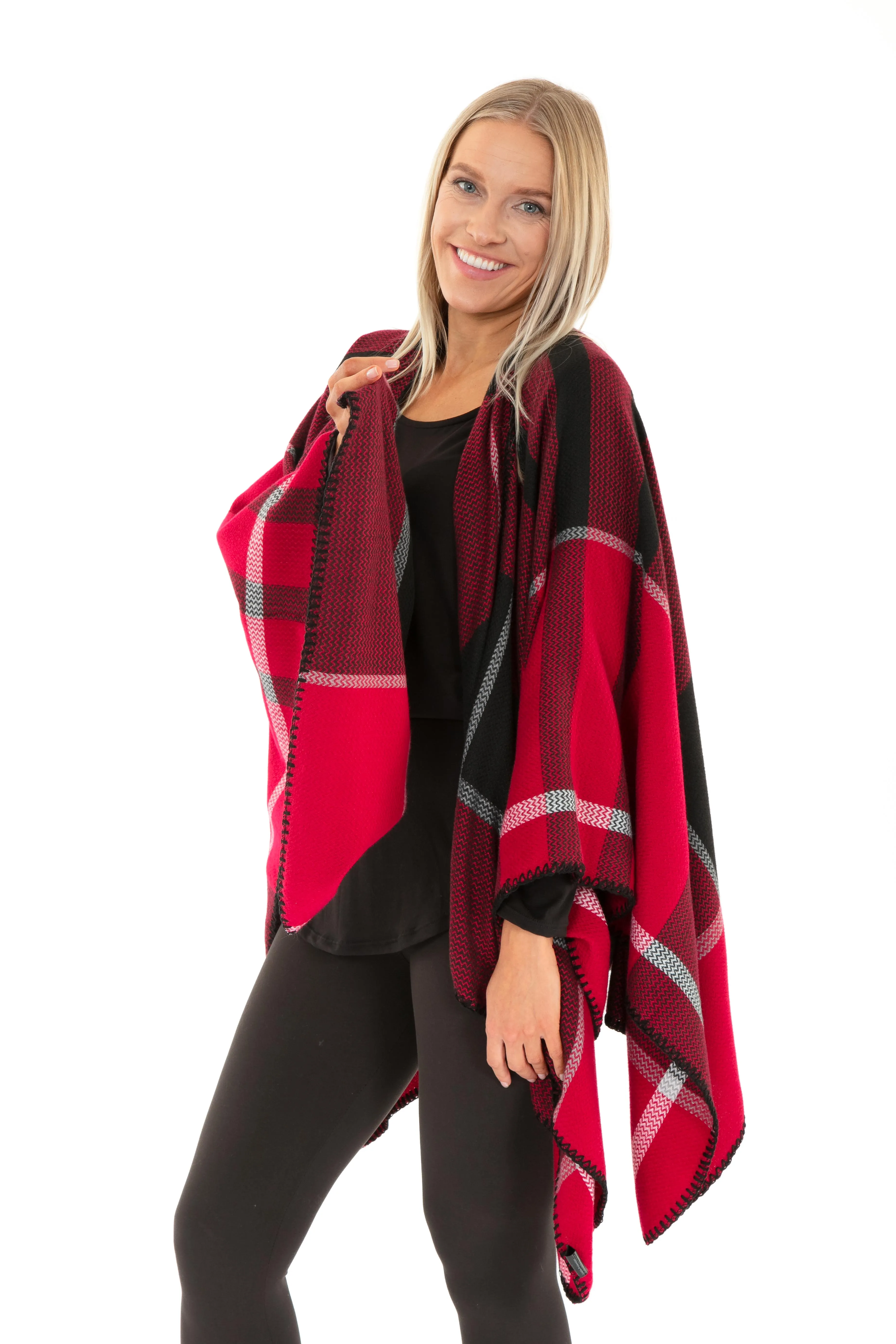 Rene - Poncho Scarf sold by Just Cozy product image thumbnail 5