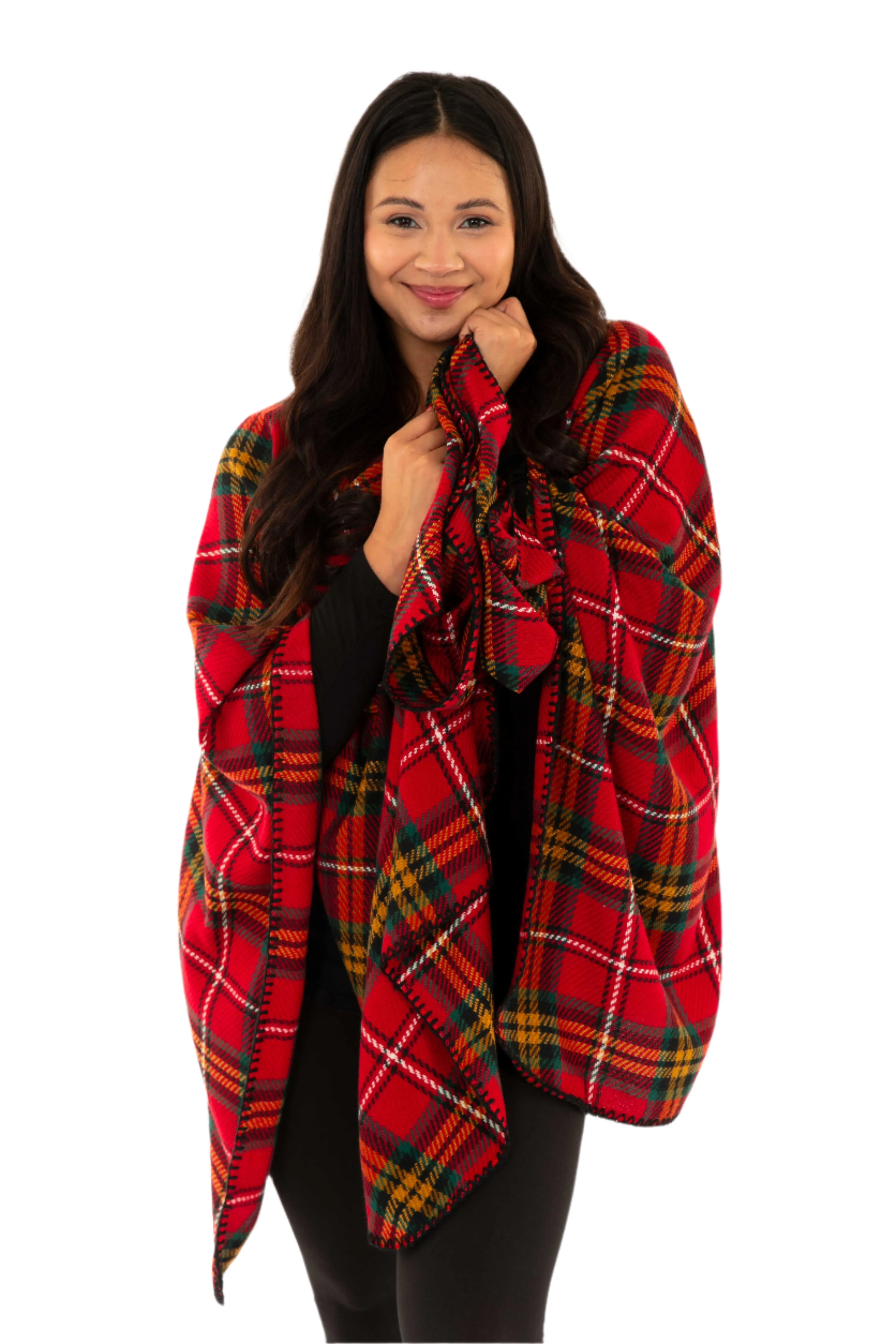 Lucero - Poncho Scarf sold by Just Cozy