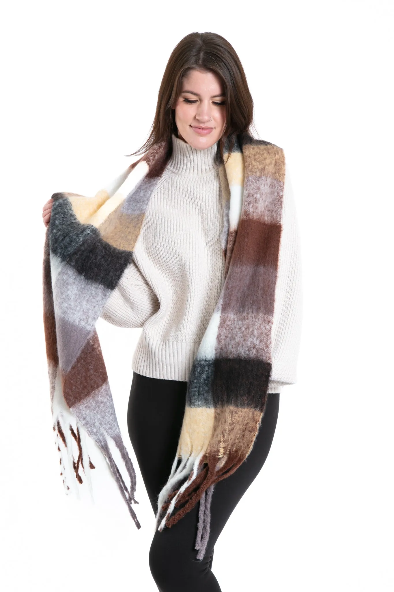 Esmeralda - Bouclé Scarf sold by Just Cozy product image thumbnail 3