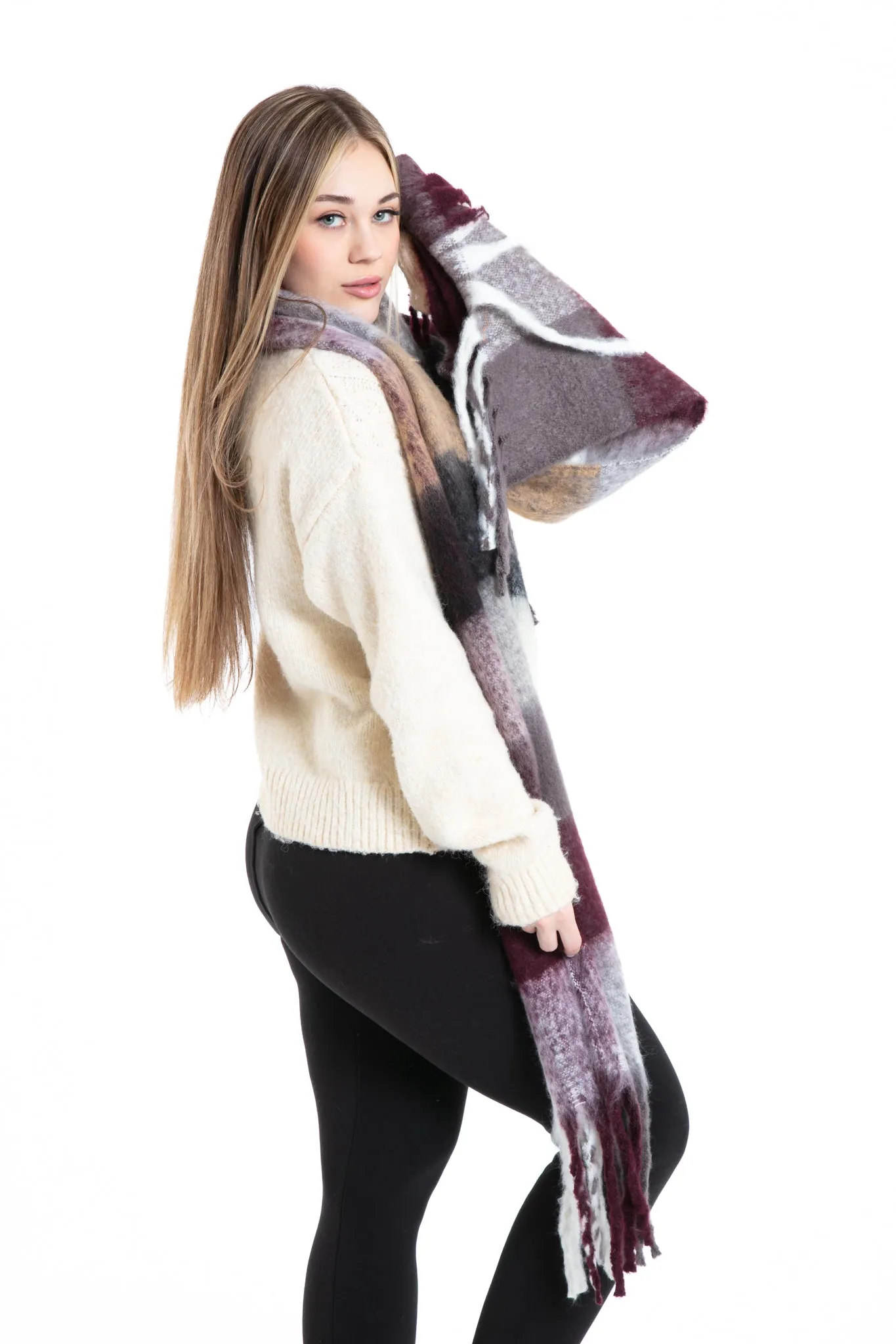 Erika - Bouclé Scarf sold by Just Cozy product image thumbnail 5